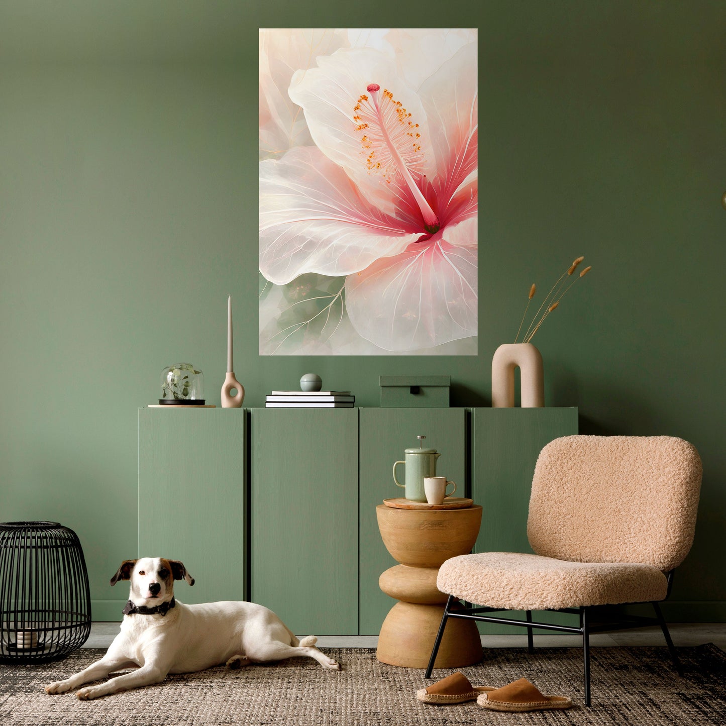 GOSSAMER BLOMSTERDRÖM Vertikal poster med självhäftande motiv