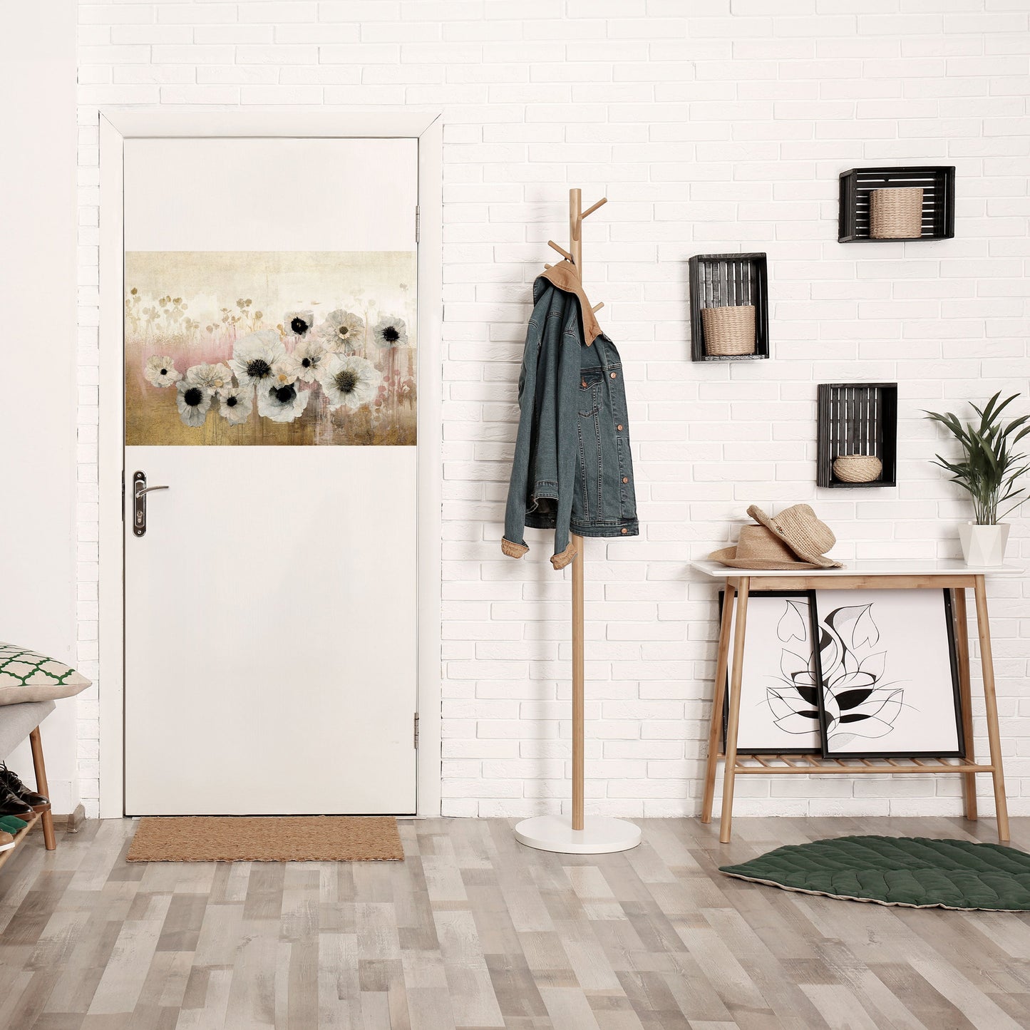 GENTLE VINTAGE HARMONY horisontell affisch med självhäftande motiv