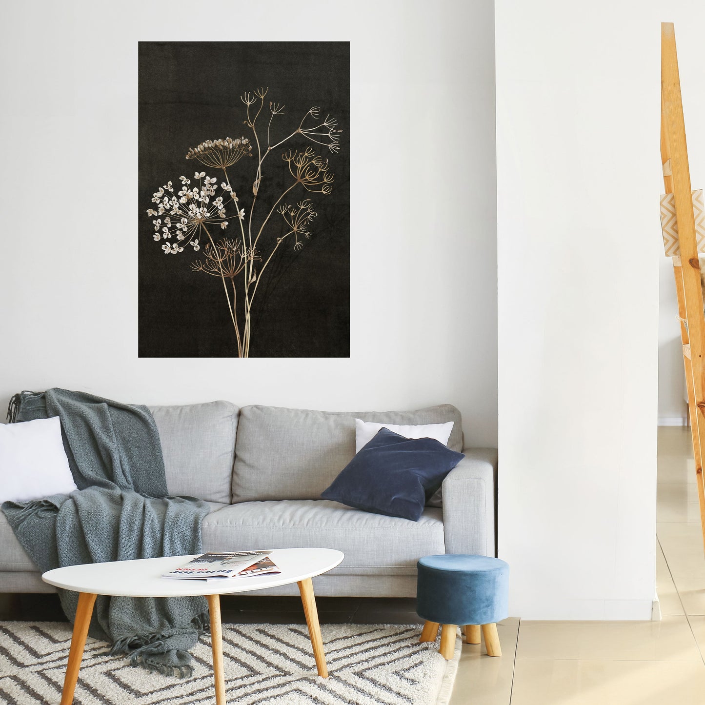 MEADOW MEMORIES Peel and Stick Vertical Poster