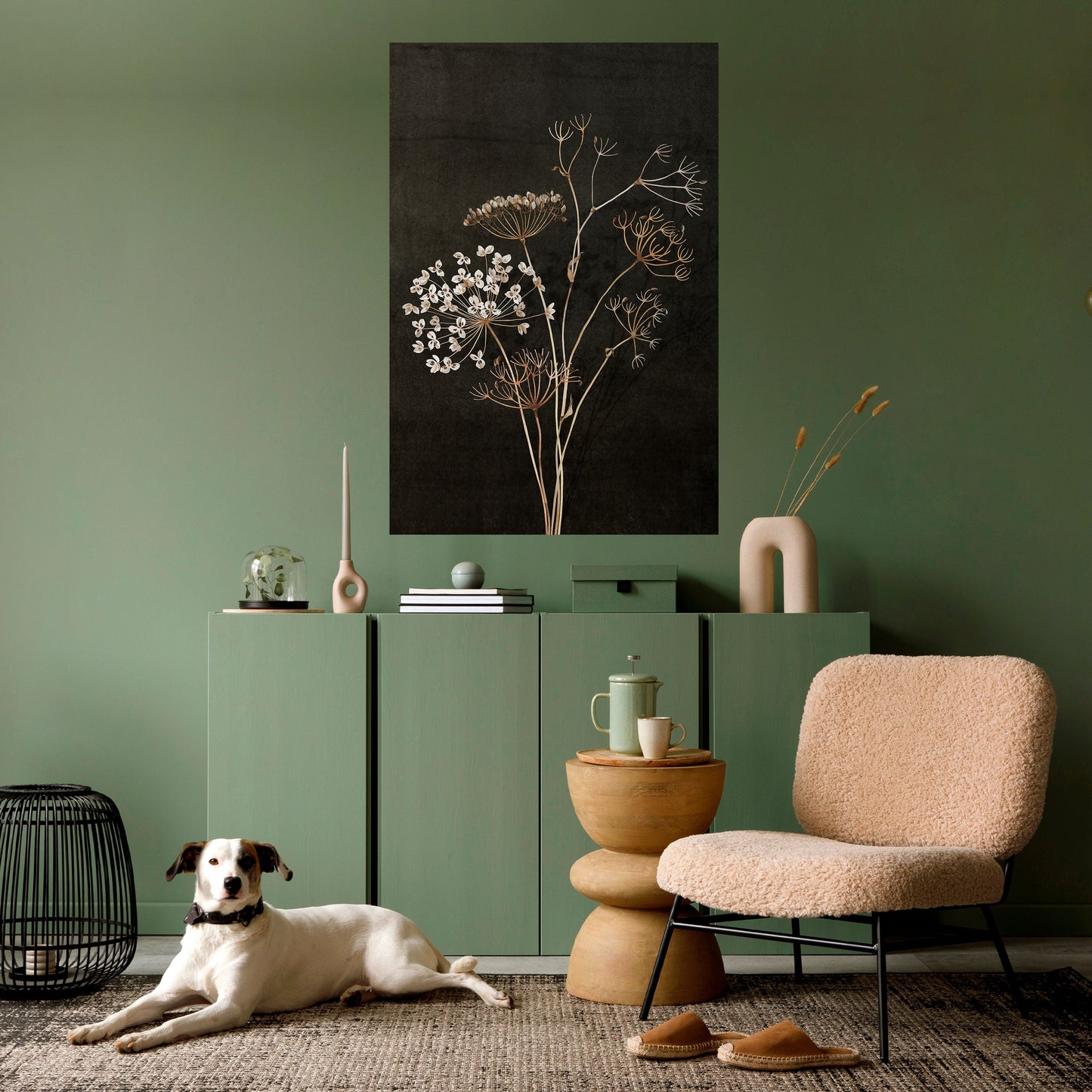 MEADOW MEMORIES Peel and Stick Vertical Poster