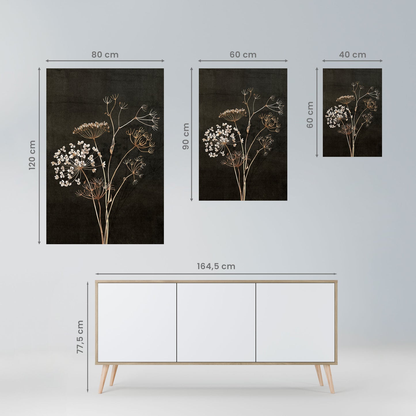 MEADOW MEMORIES Peel and Stick Vertical Poster