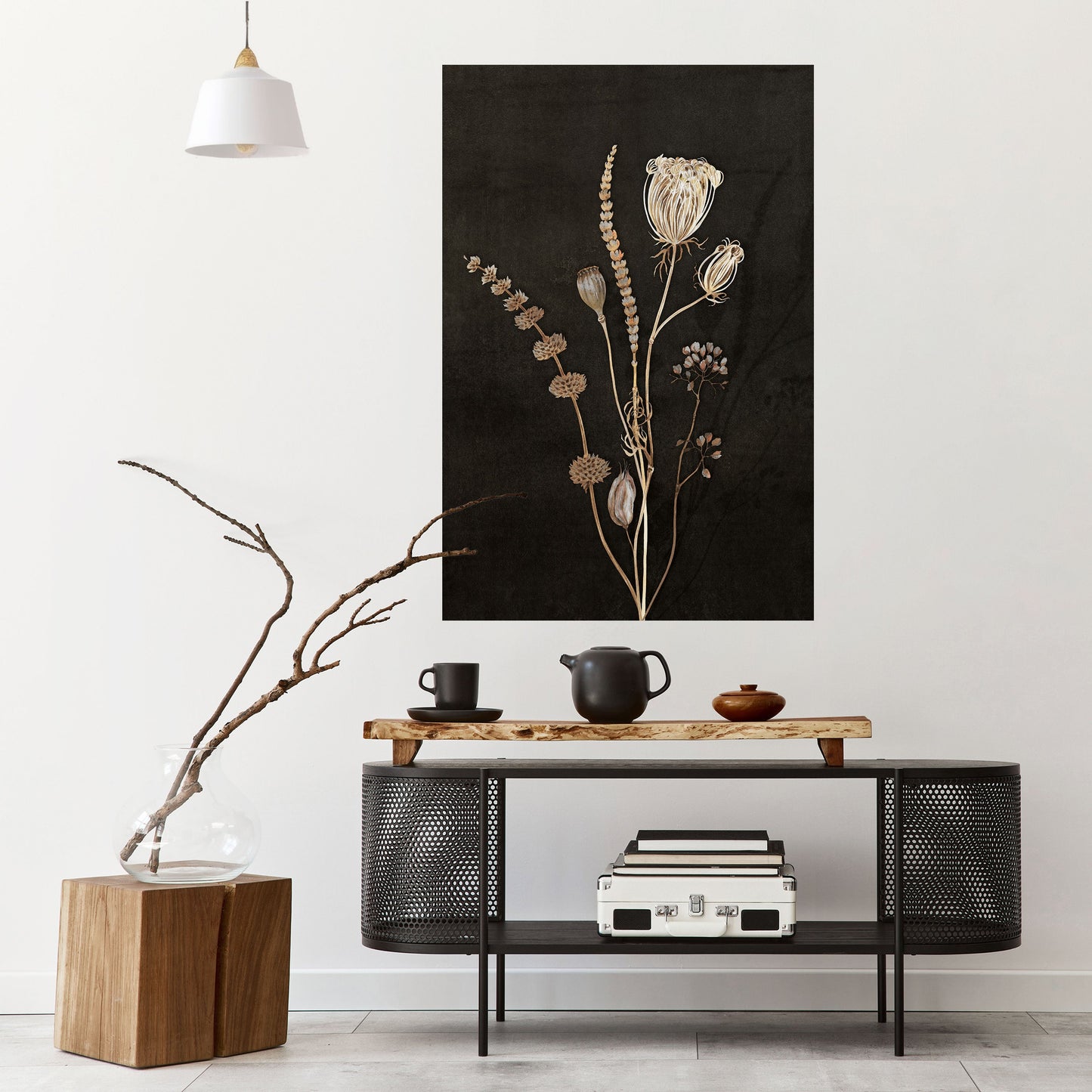 MEADOW ART. Peel and Stick Vertical Poster