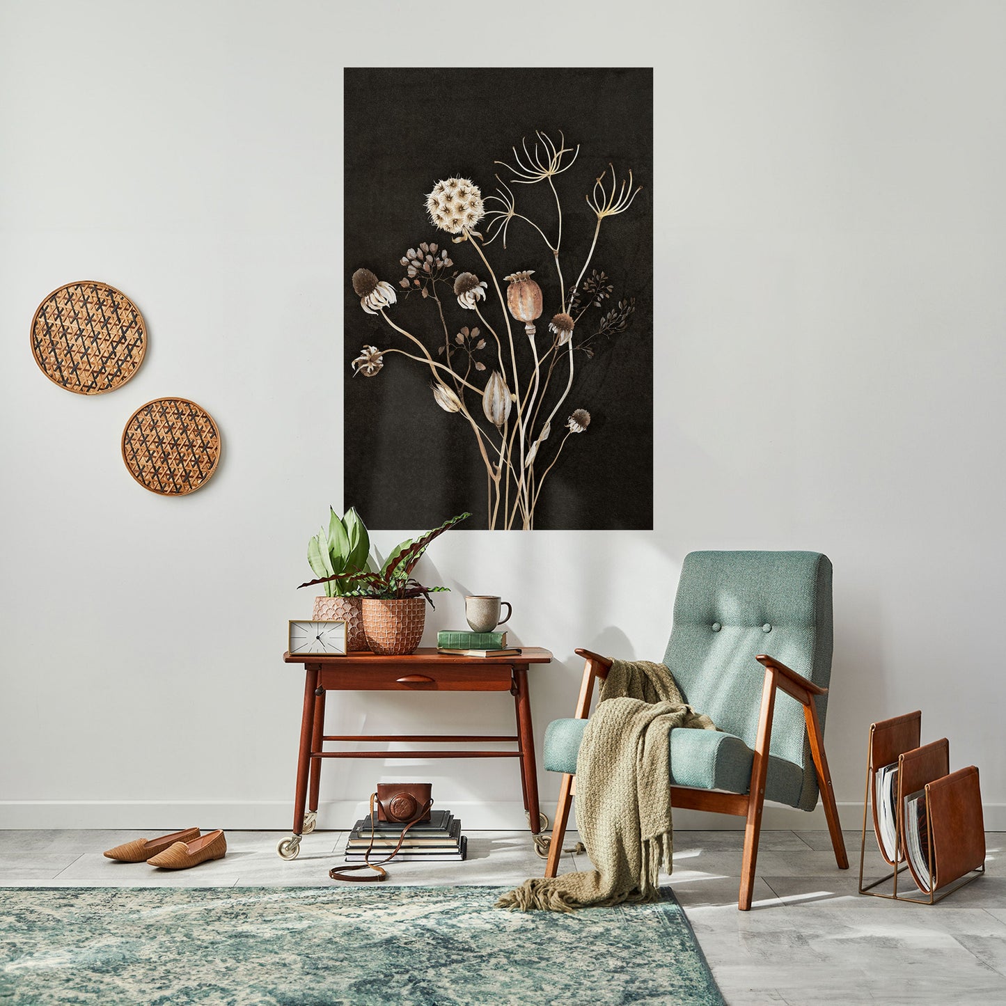 MEADOW SHADES Peel and Stick Vertical Poster