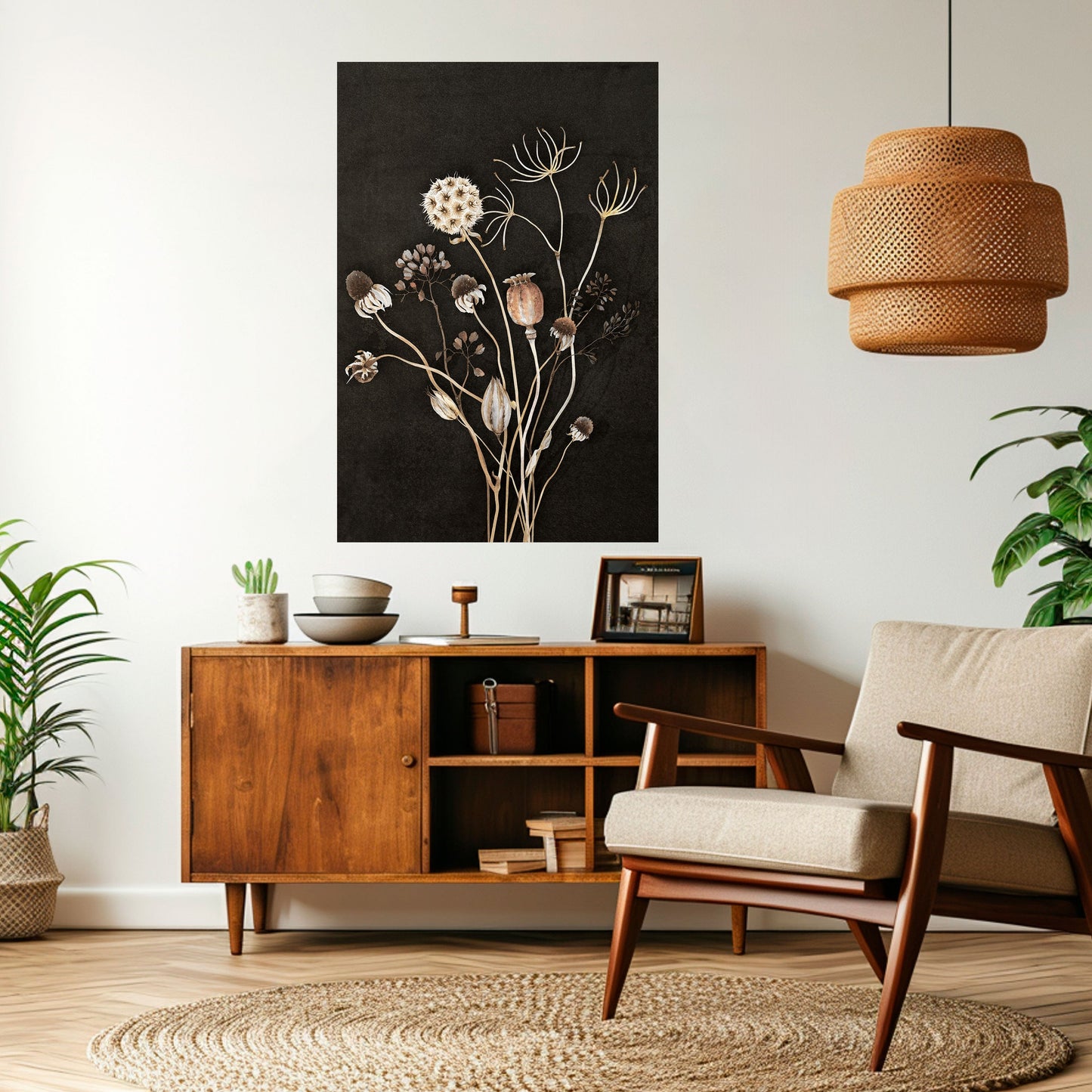 MEADOW SHADES Peel and Stick Vertical Poster