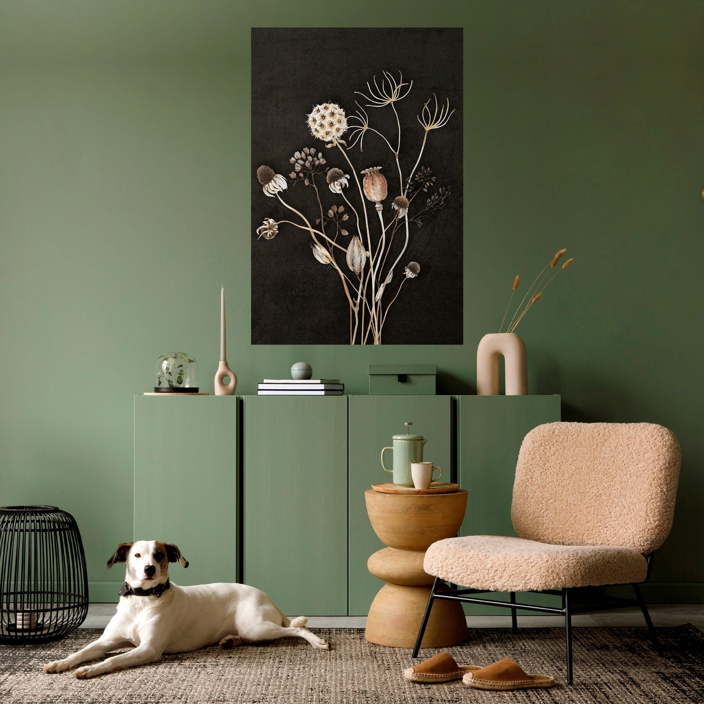 MEADOW SHADES Peel and Stick Vertical Poster