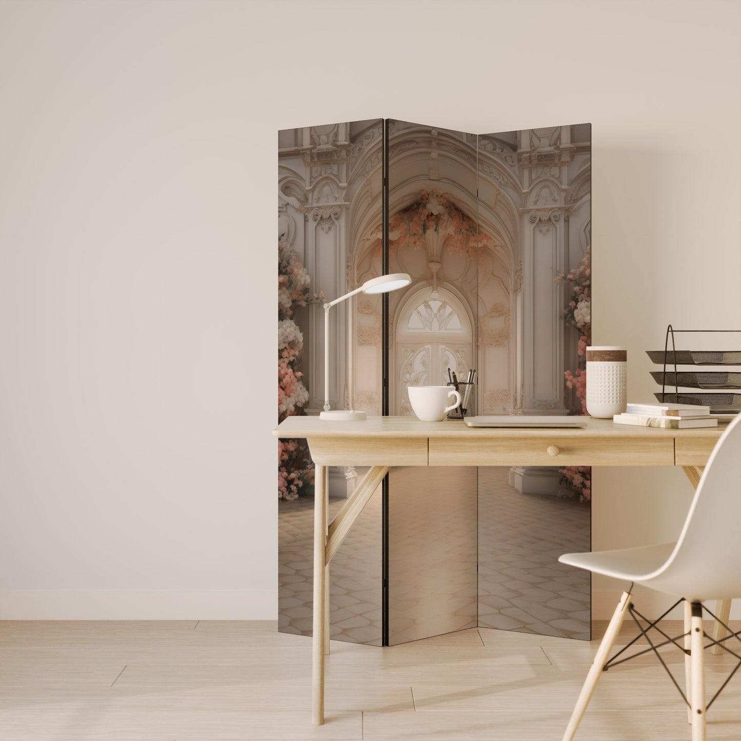 VIVID DREAMSCAPE DOORS Dekorativ rumsavdelare med 3 paneler