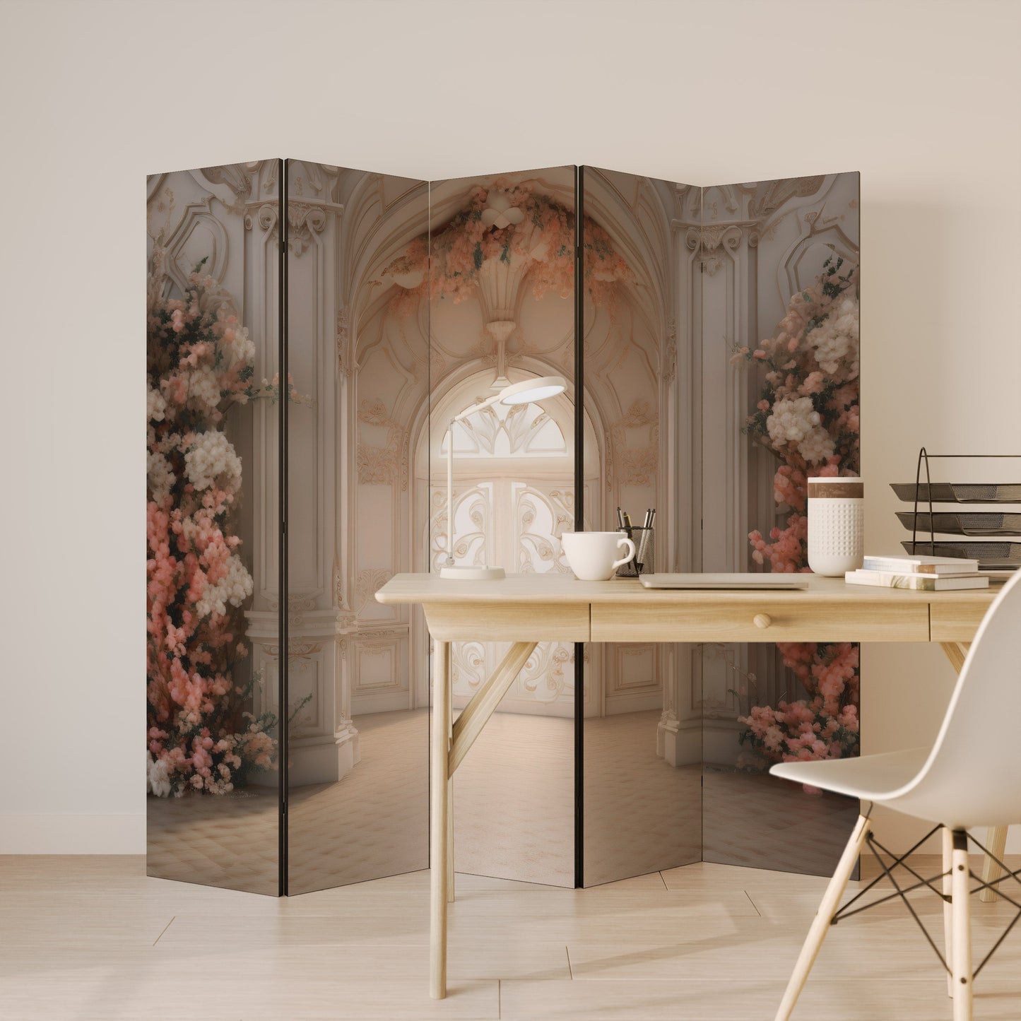 VIVID DREAMSCAPE DOORS Dekorativ rumsavdelare med 5 paneler