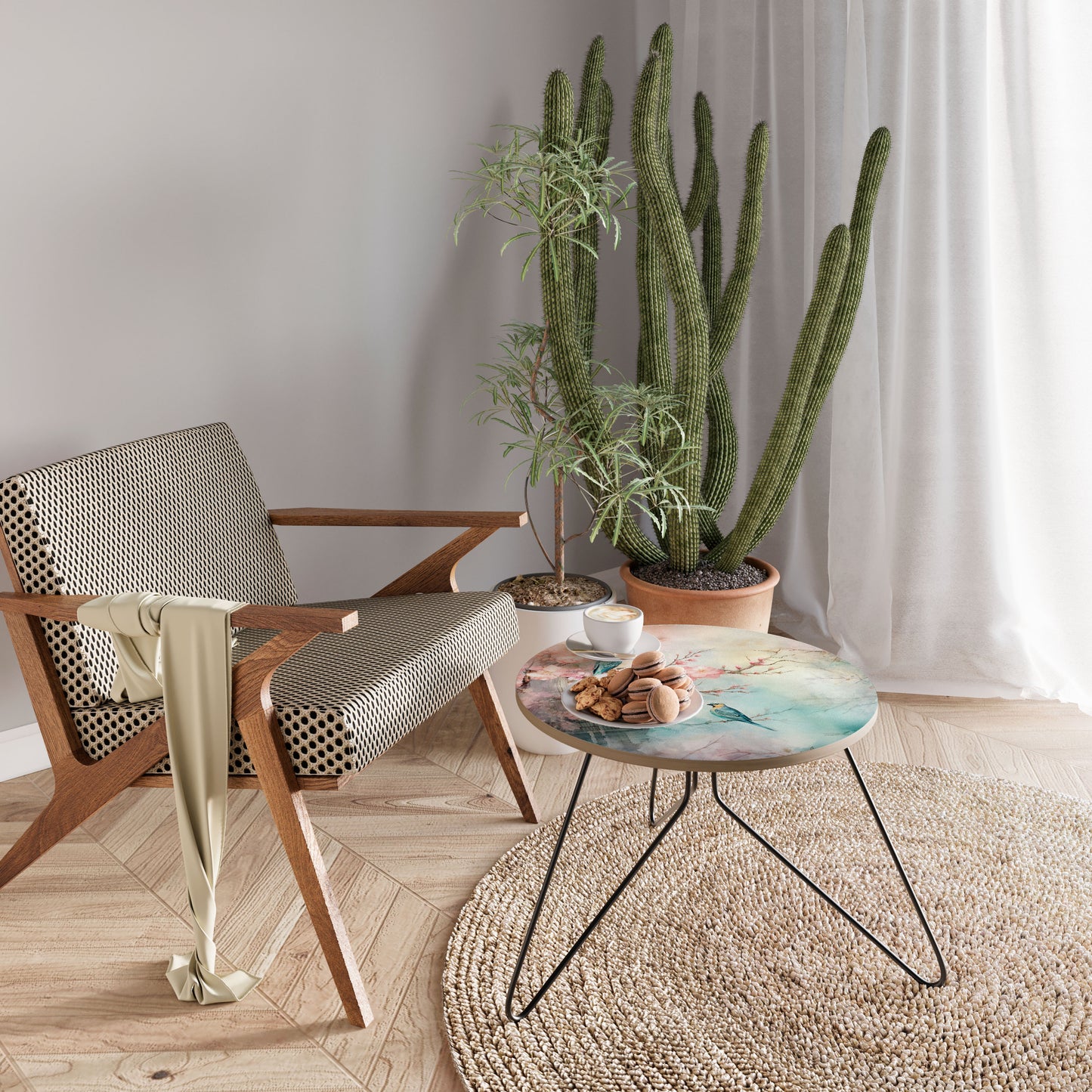 CHERRY BIRDSONG Small Coffee Table