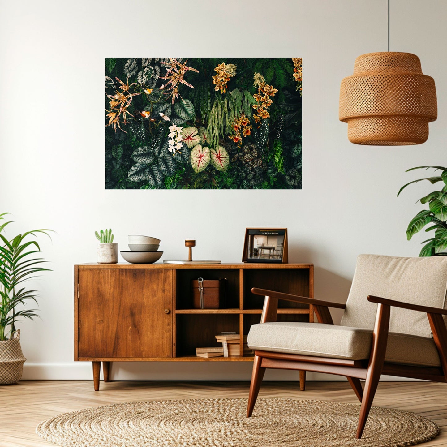 SILENT WILDERNESS Peel and Stick Horizontal Poster