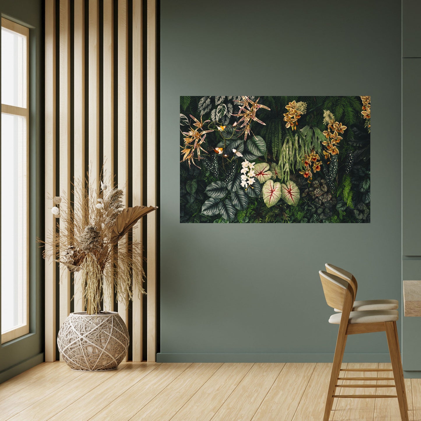 SILENT WILDERNESS Peel and Stick Horizontal Poster