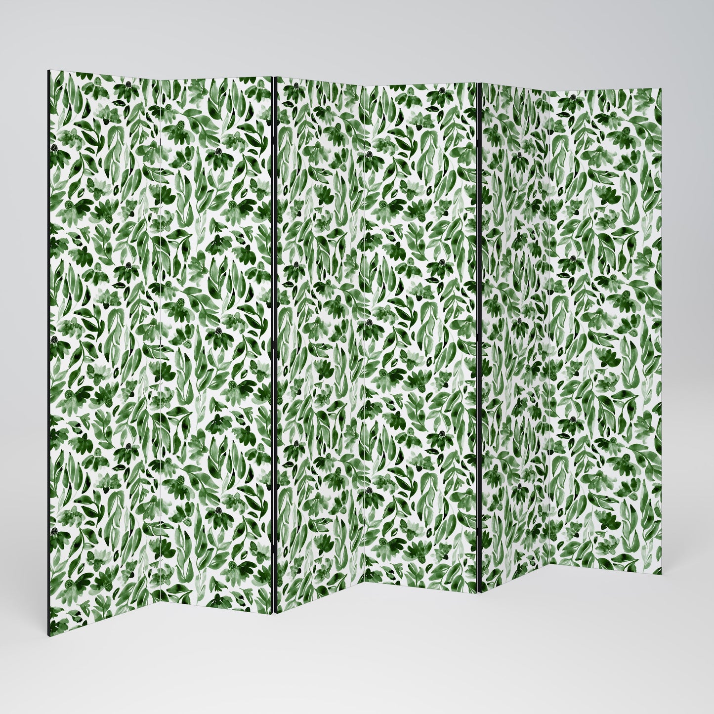 LEAFY LAYERS Decorative 6-Panel Room Divider