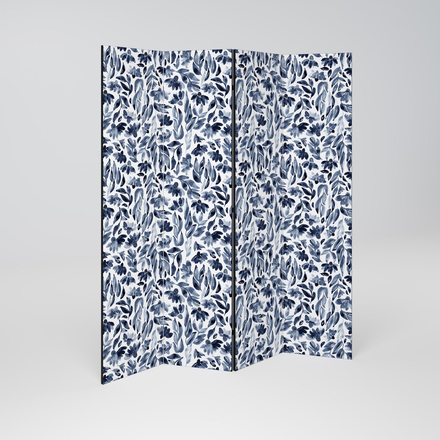 FLORAL FANTASY FABLE Dekorativ rumsavdelare med 4 paneler