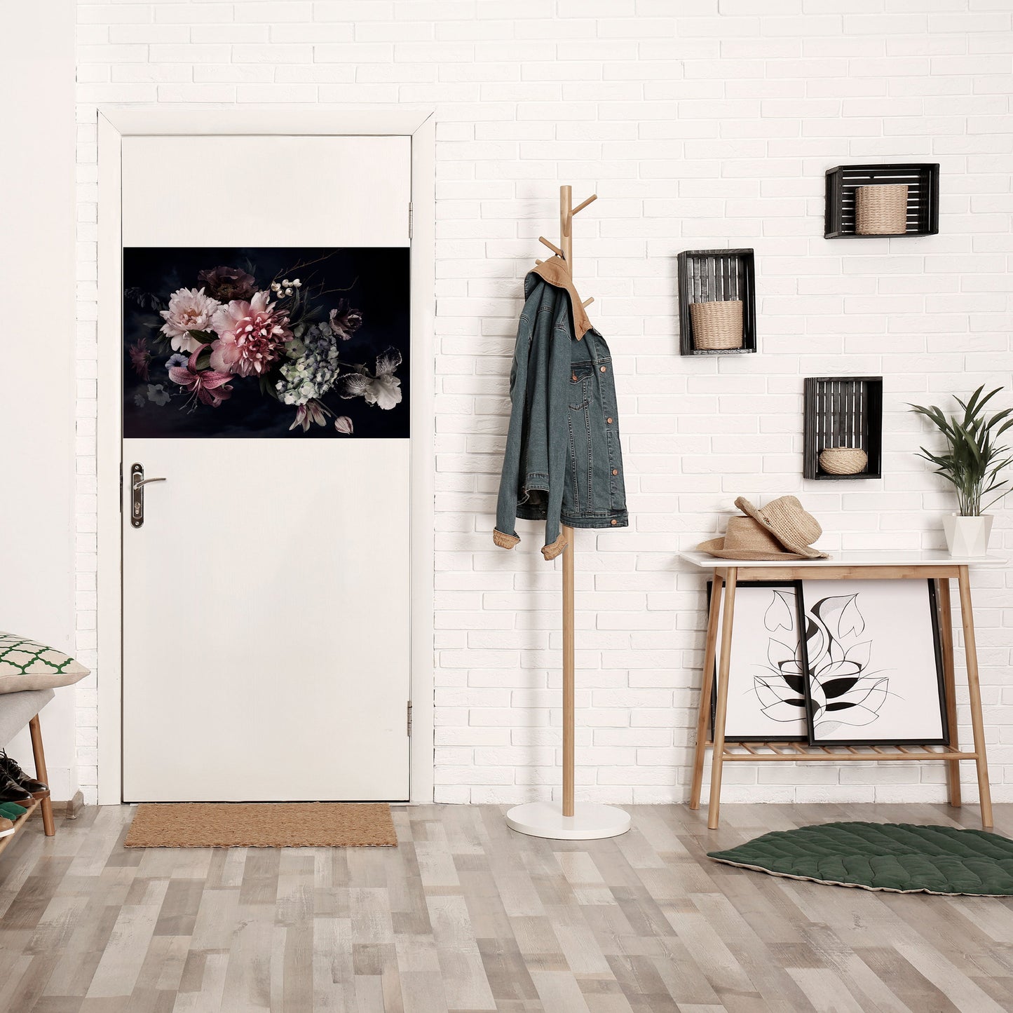 PURE BLOSSOM Peel and Stick Horizontal Poster