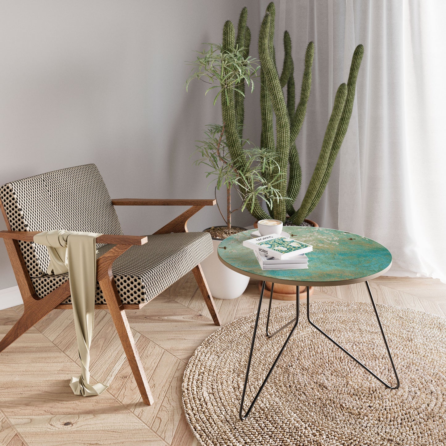 BLOMMANDE CHARM Stort soffbord