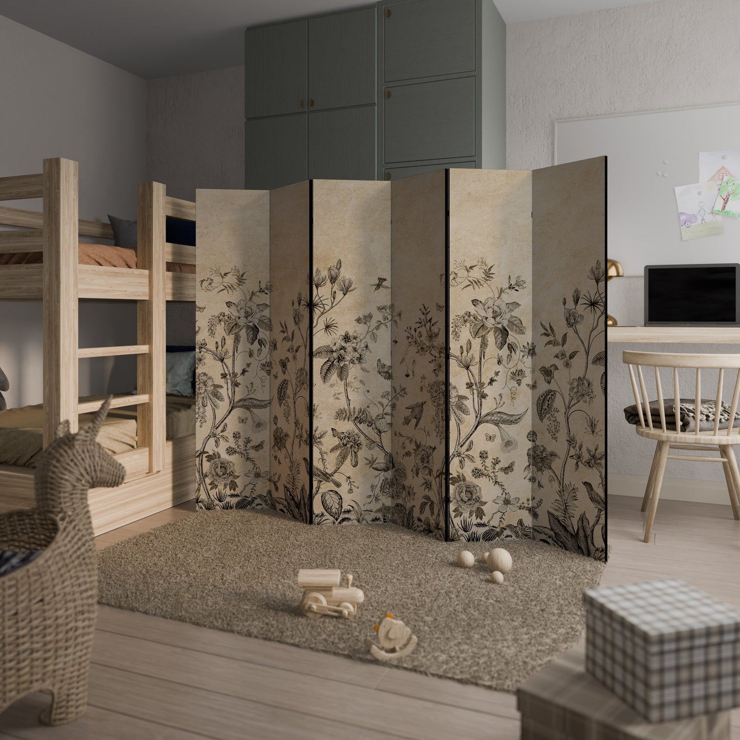 GLADE ESSENCE Dekorativ rumsavdelare med 6 paneler