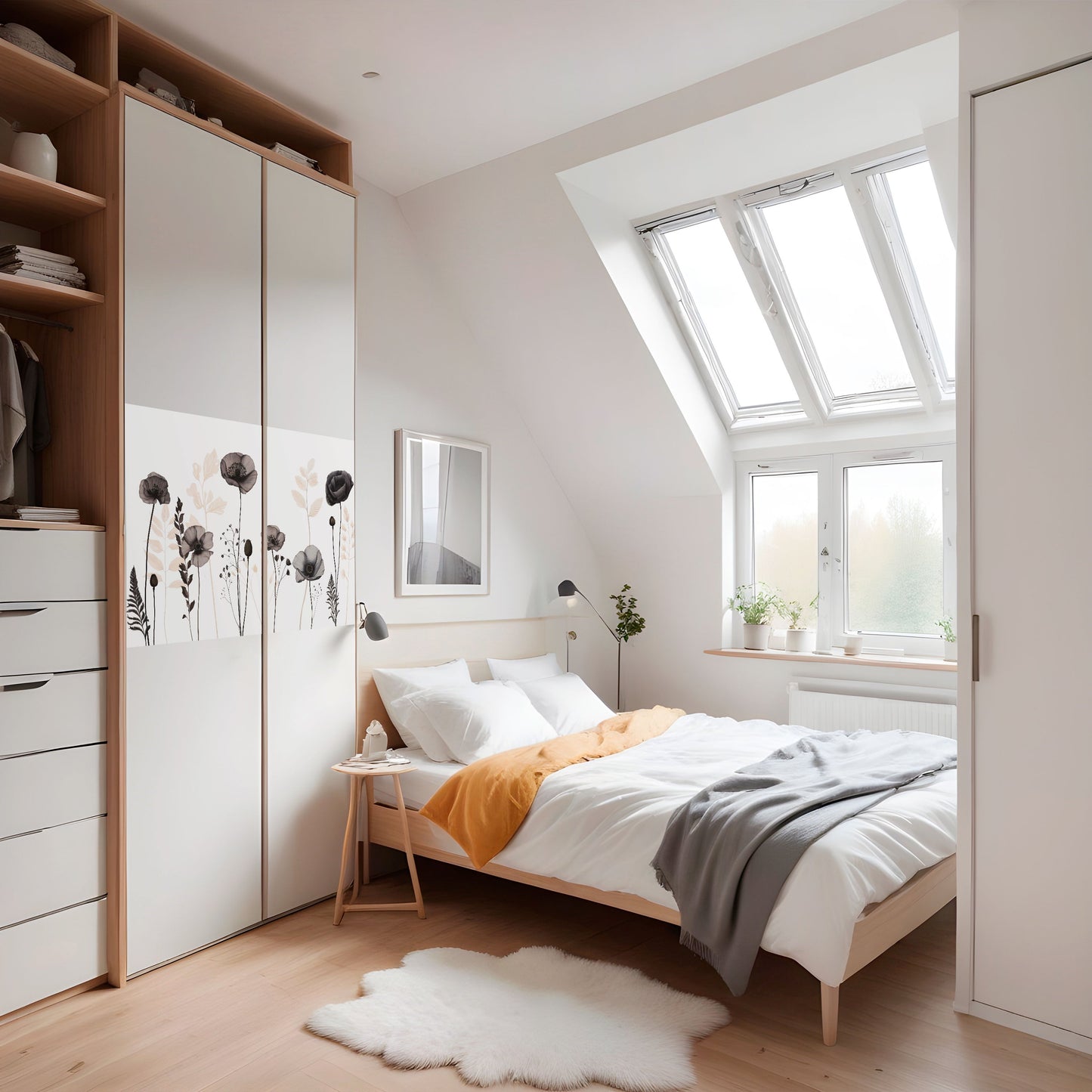 POMPY ALLURE Horisontell poster med självhäftande motiv