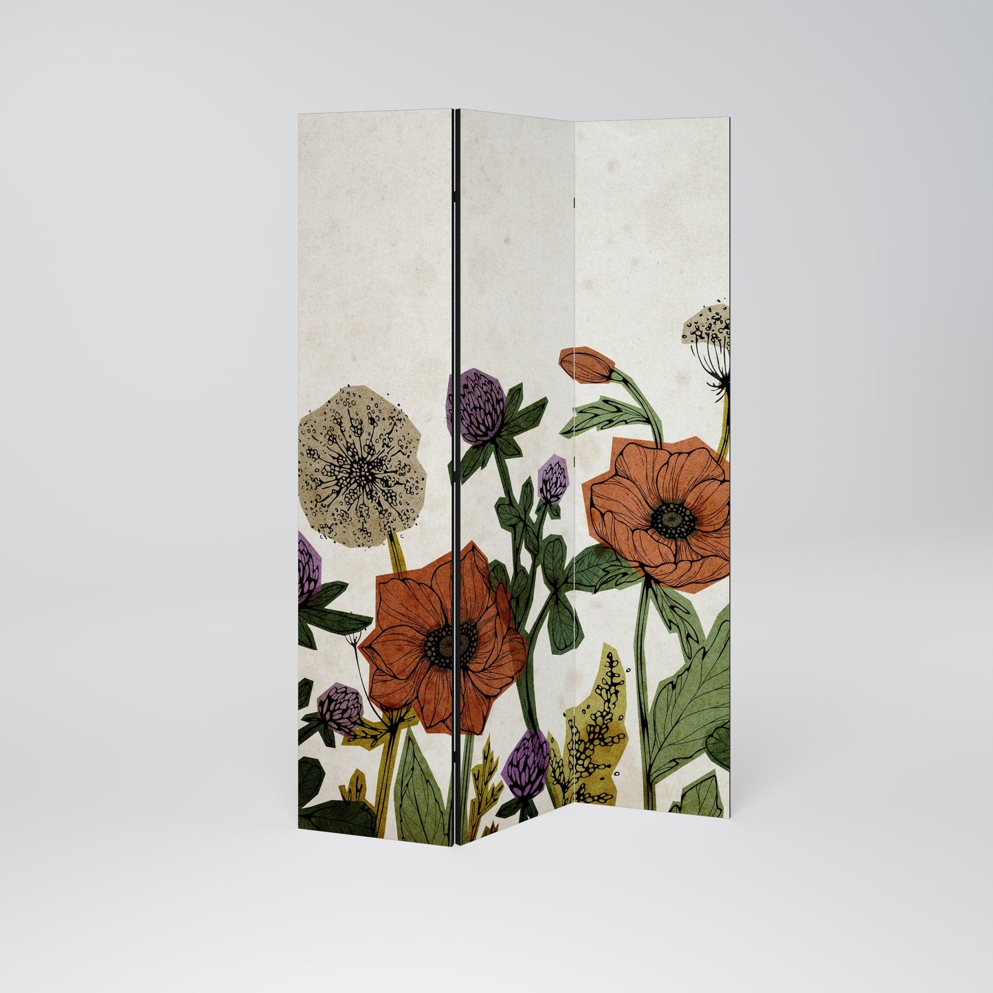 SPROUT ELEGANCE Decorative 3-Panel Room Divider