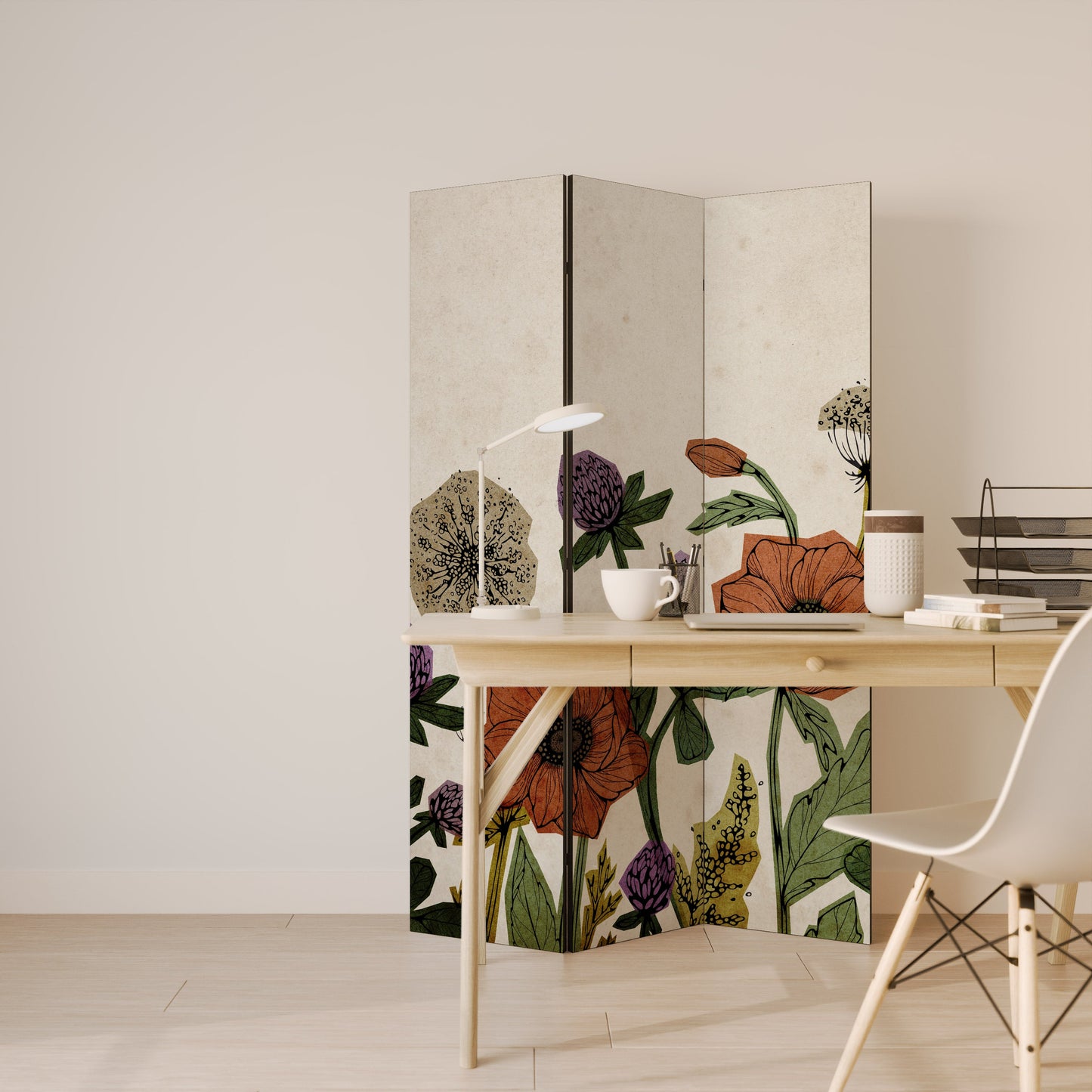 SPROUT ELEGANCE Decorative 3-Panel Room Divider