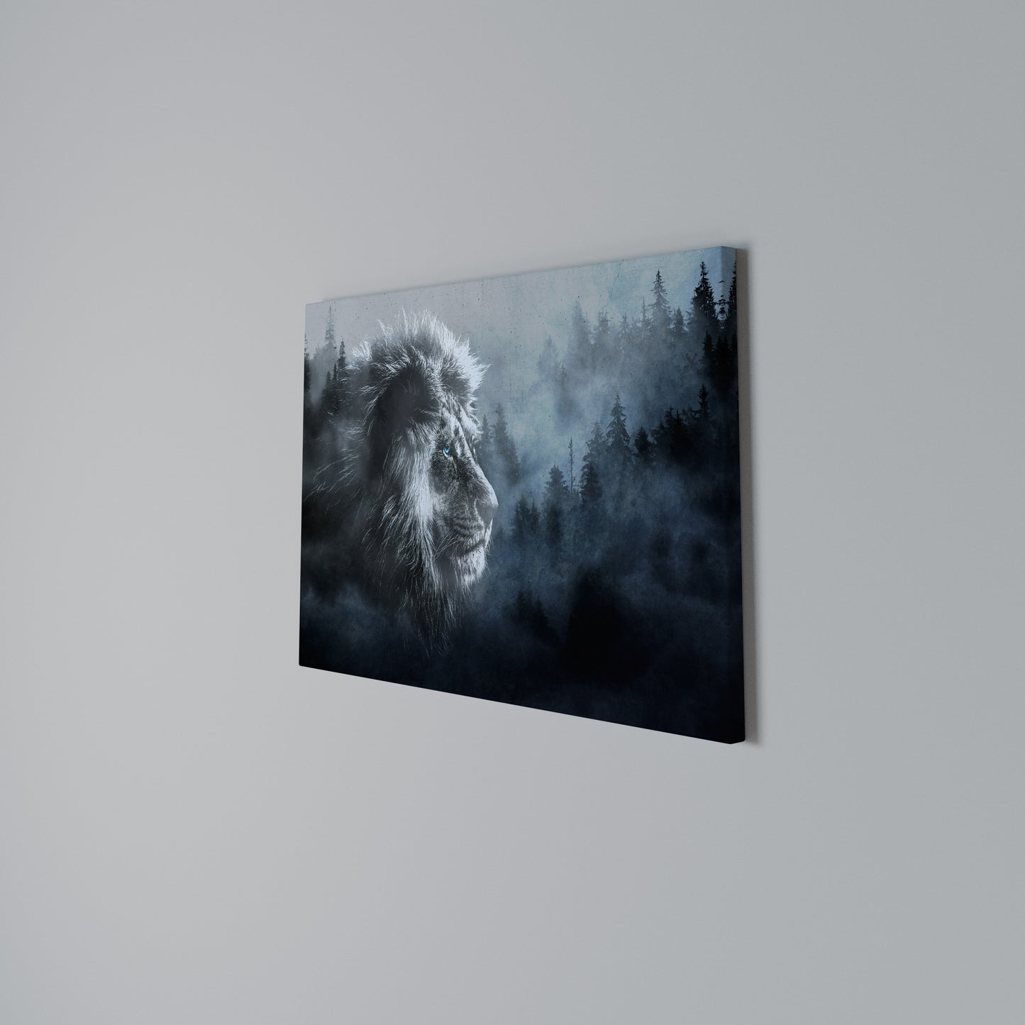 FROSTED ROYALTY Horizontal Canvas Print