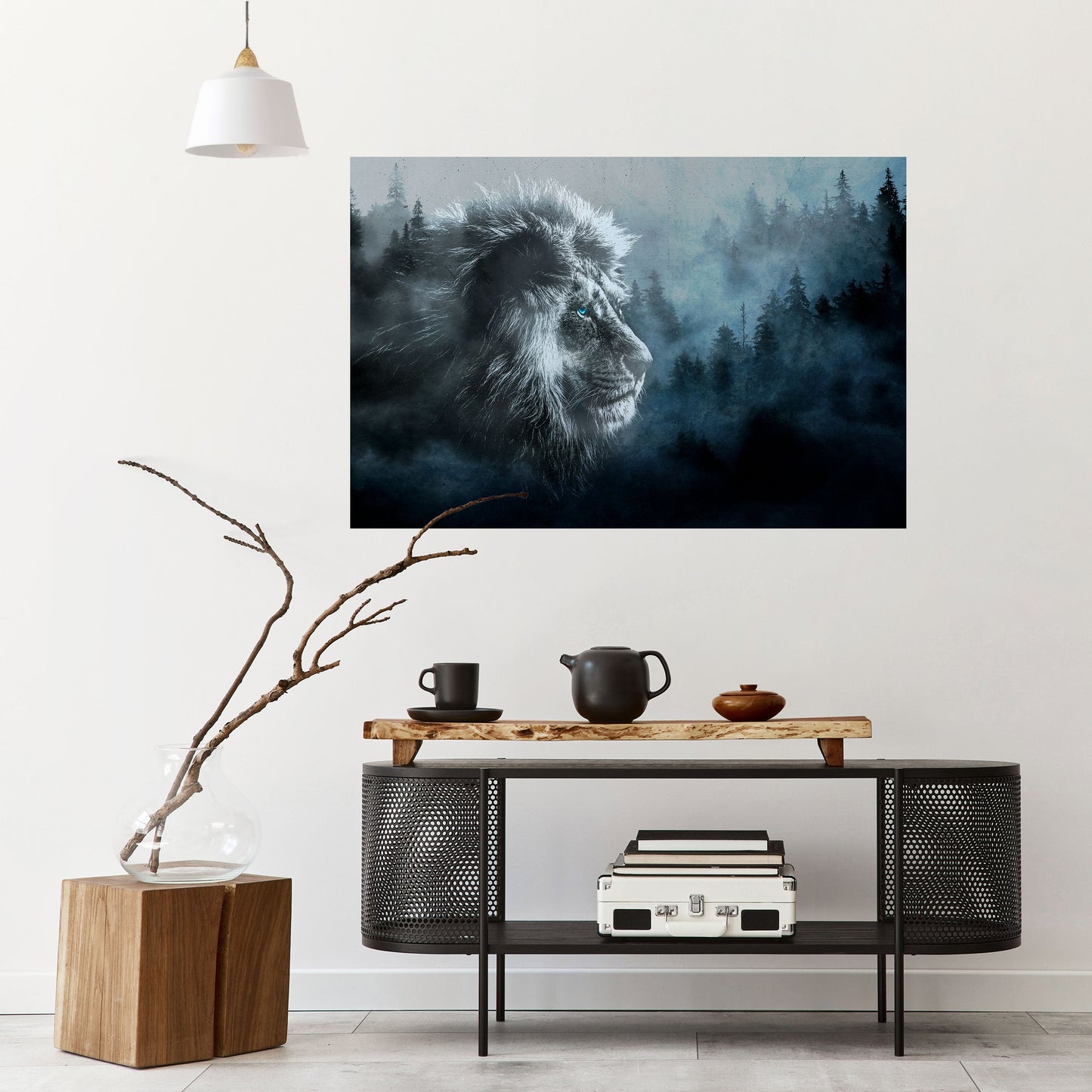 FROSTED ROYALTY horisontell poster med självhäftande tryck