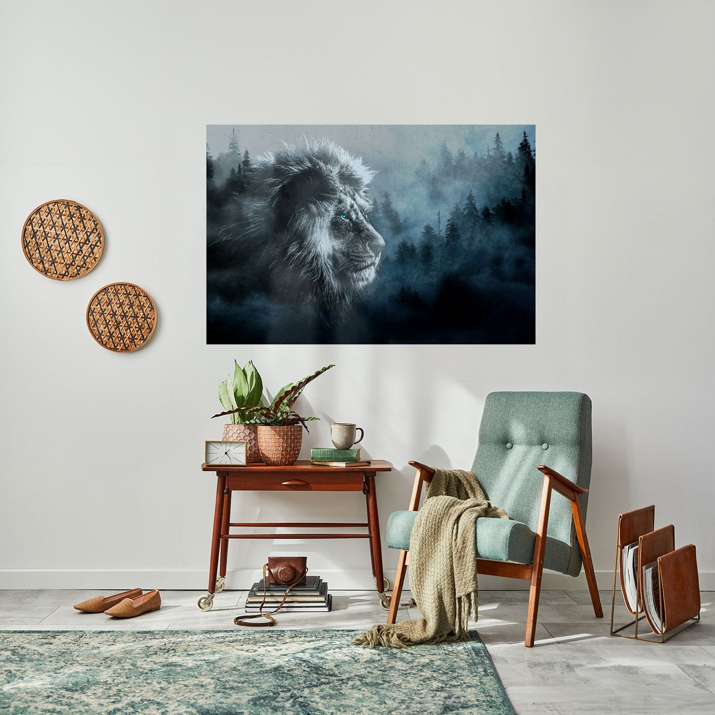 FROSTED ROYALTY horisontell poster med självhäftande tryck