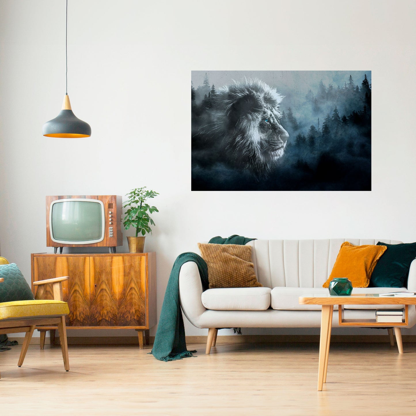 FROSTED ROYALTY horisontell poster med självhäftande tryck