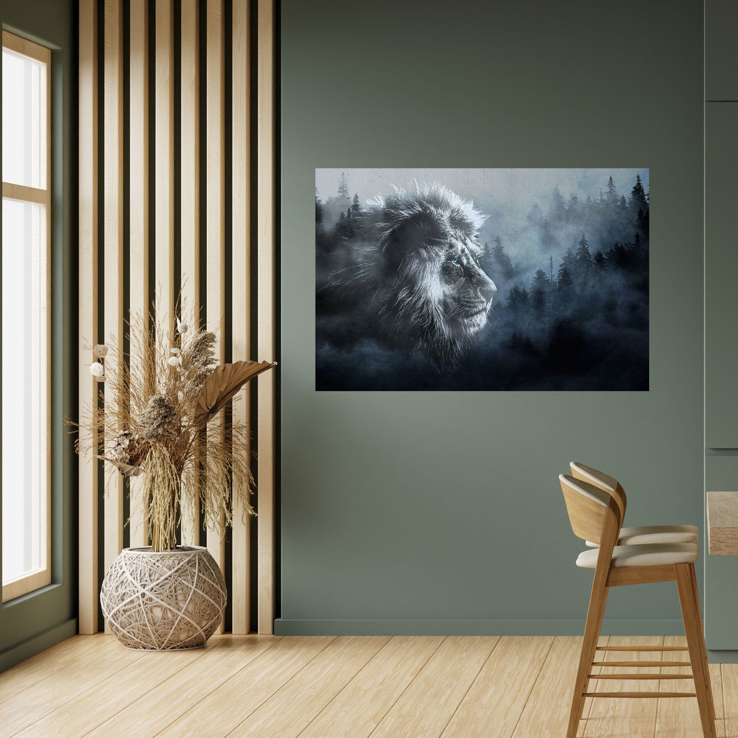 FROSTED ROYALTY horisontell poster med självhäftande tryck