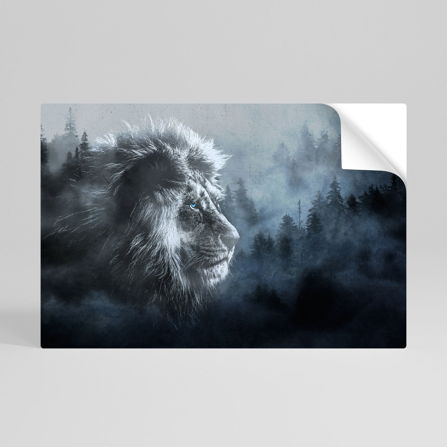 FROSTED ROYALTY horisontell poster med självhäftande tryck