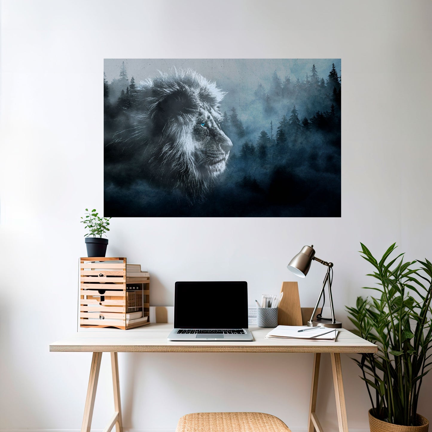 FROSTED ROYALTY horisontell poster med självhäftande tryck