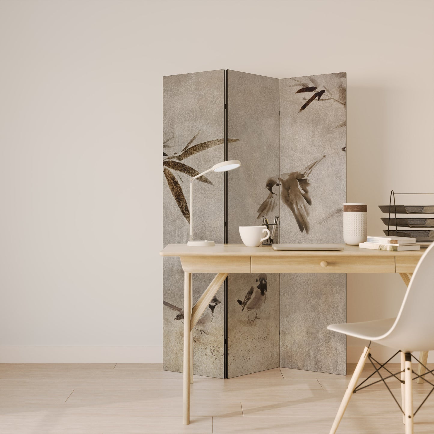 SPARROW BLISS Decorative 3-Panel Room Divider