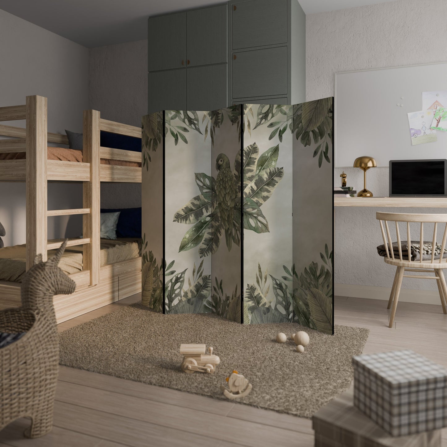 VERDANT ARINI Decorative 5-Panel Room Divider