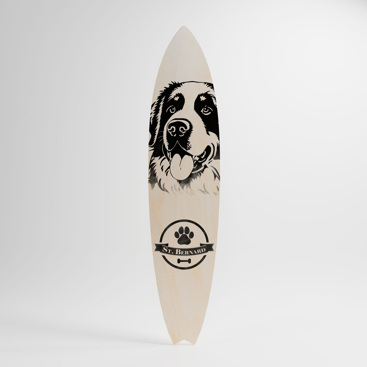 SAINT BERNARD Dekorativ Surfbräda