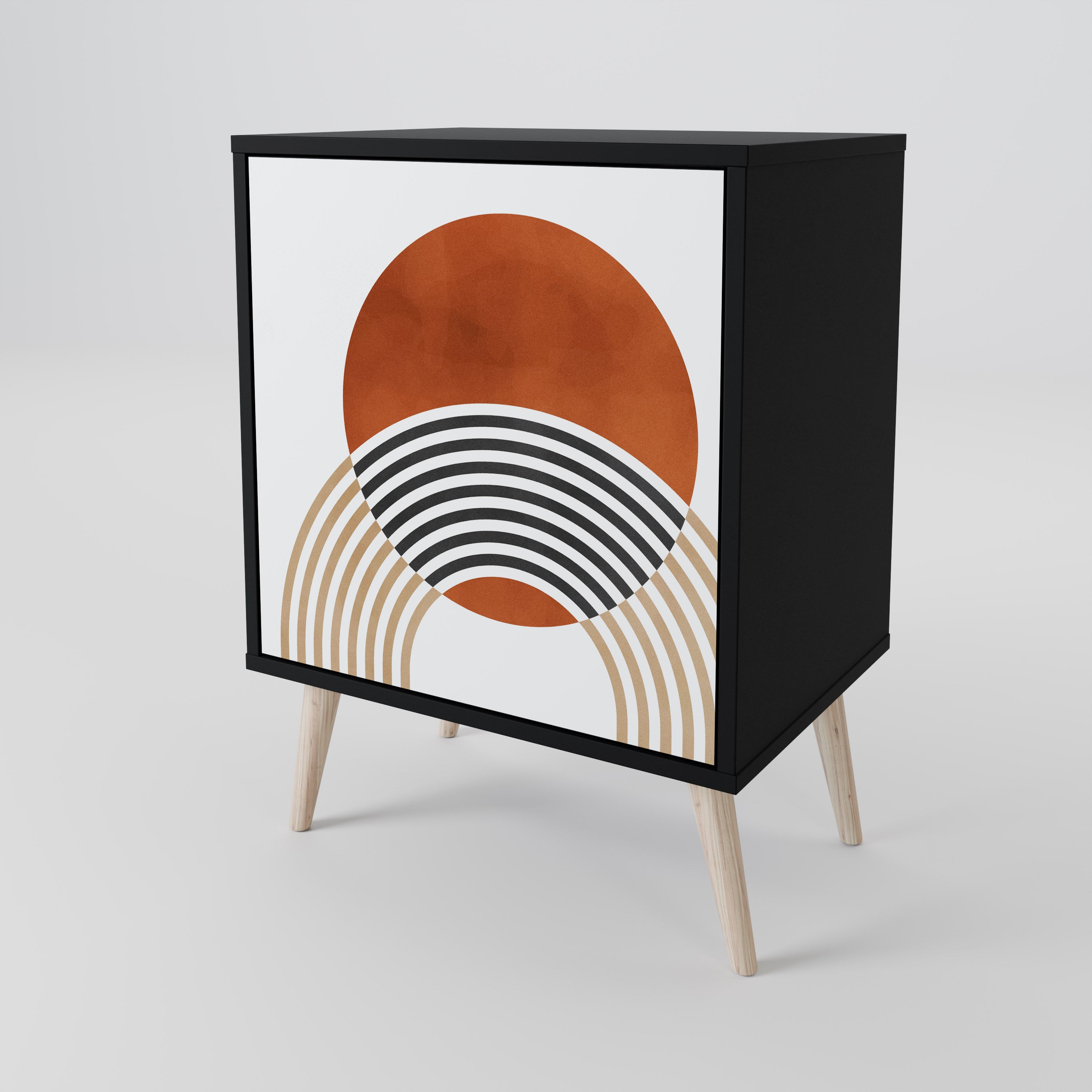 CIRCLE RHYTM Skänk med en dörr