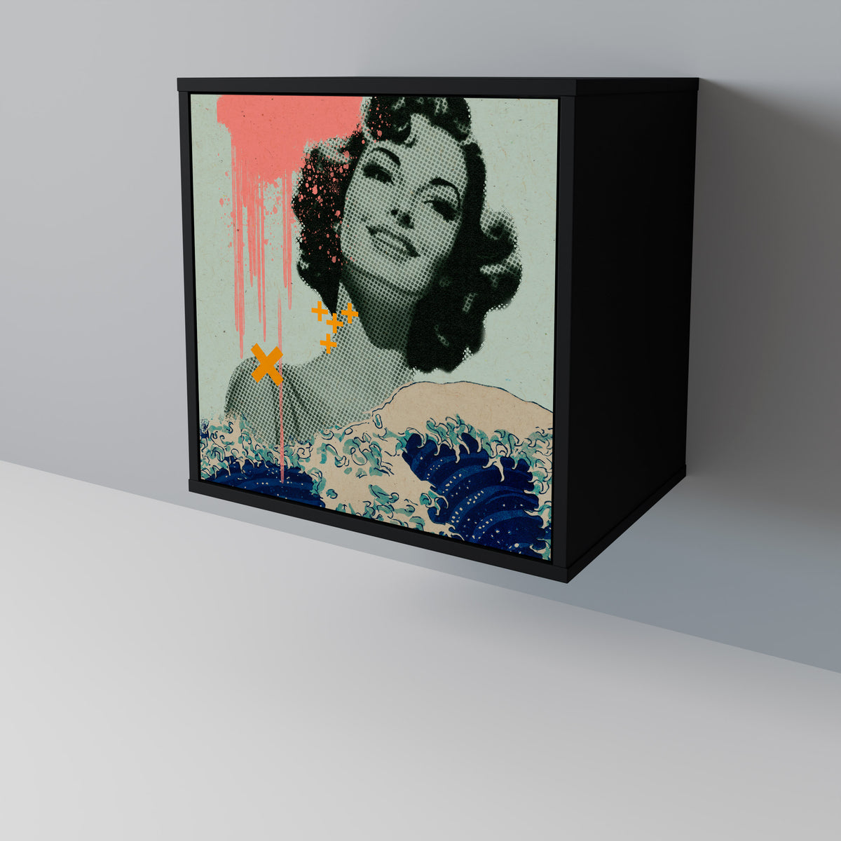 KANAGAWA BEAUTY Skänk med en dörr