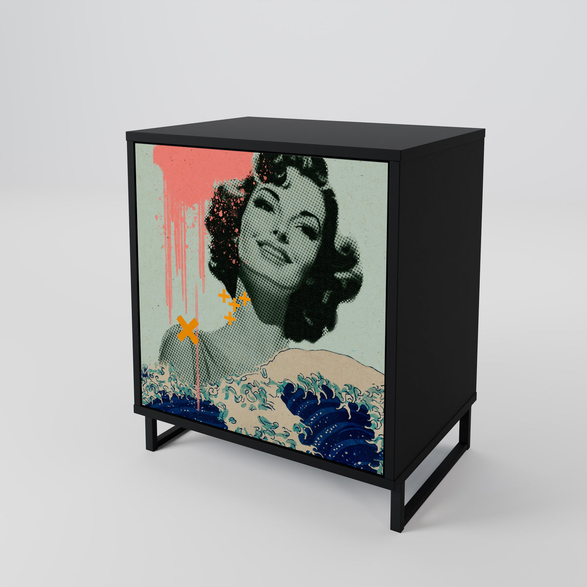 KANAGAWA BEAUTY Skänk med en dörr