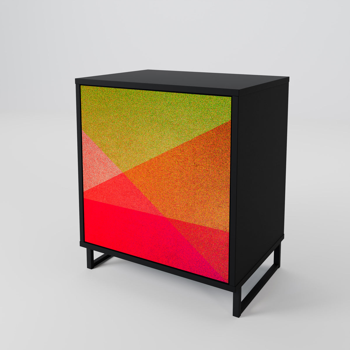 VIVID GEOMETRY Skänk med en dörr