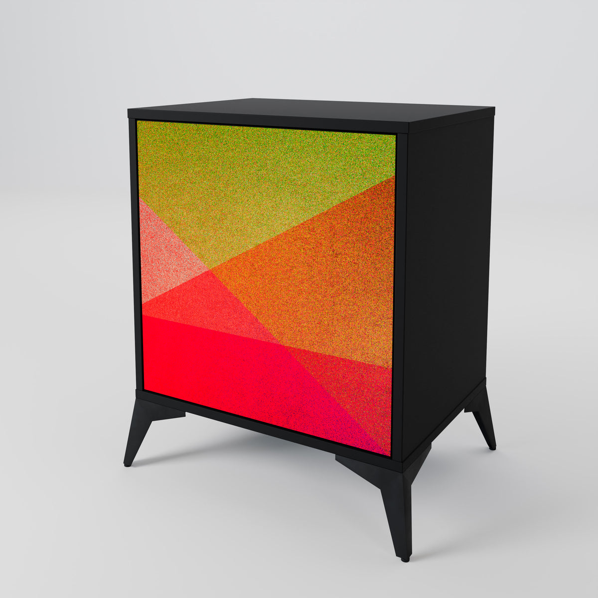 VIVID GEOMETRY Skänk med en dörr