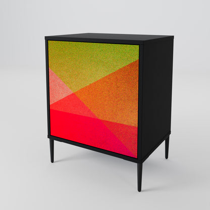 VIVID GEOMETRY Skänk med en dörr