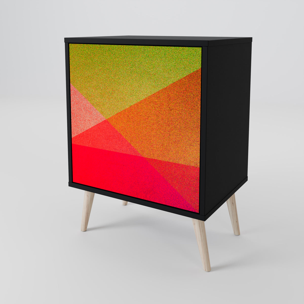 VIVID GEOMETRY Skänk med en dörr