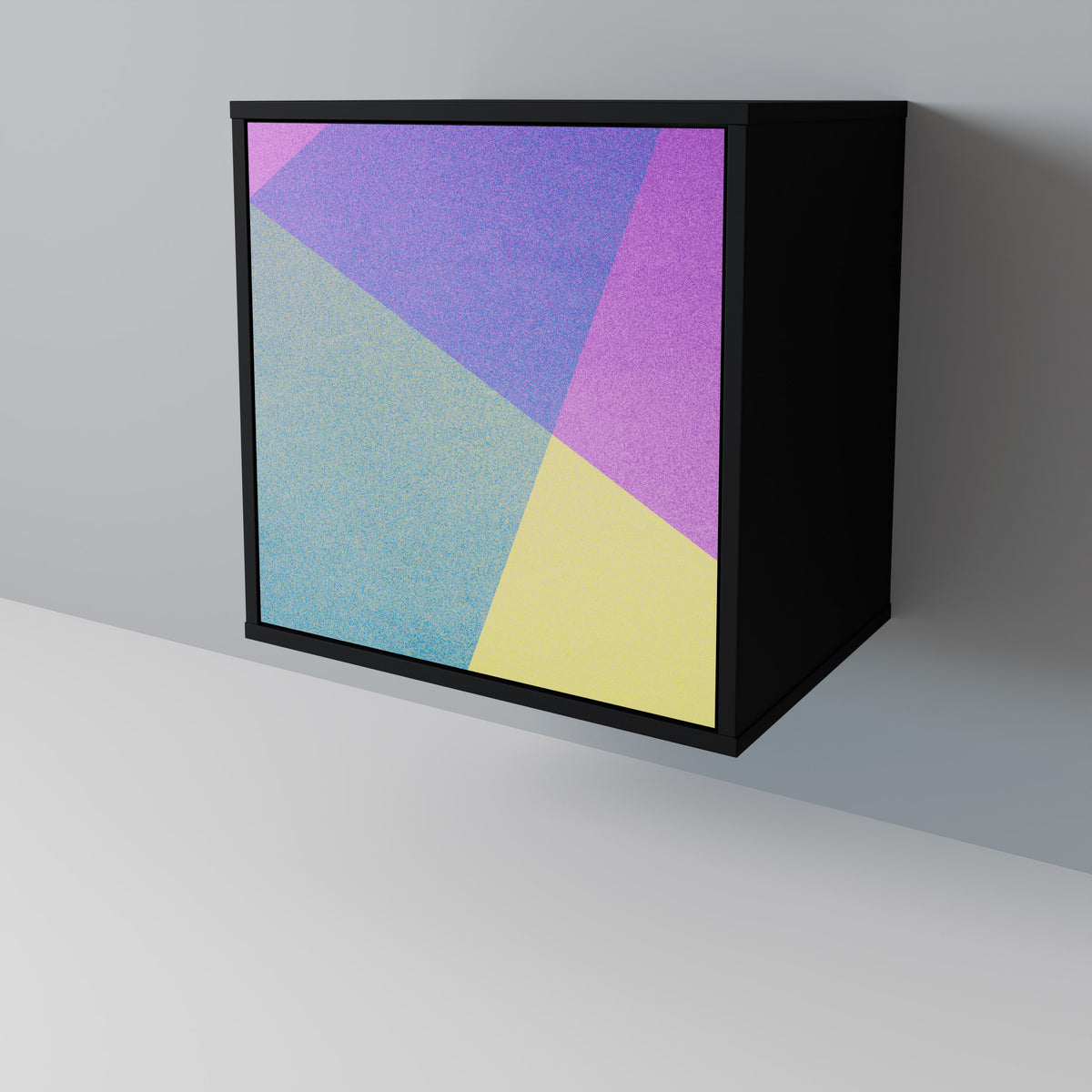 BRIGHT GEOMETRY Skänk med en dörr