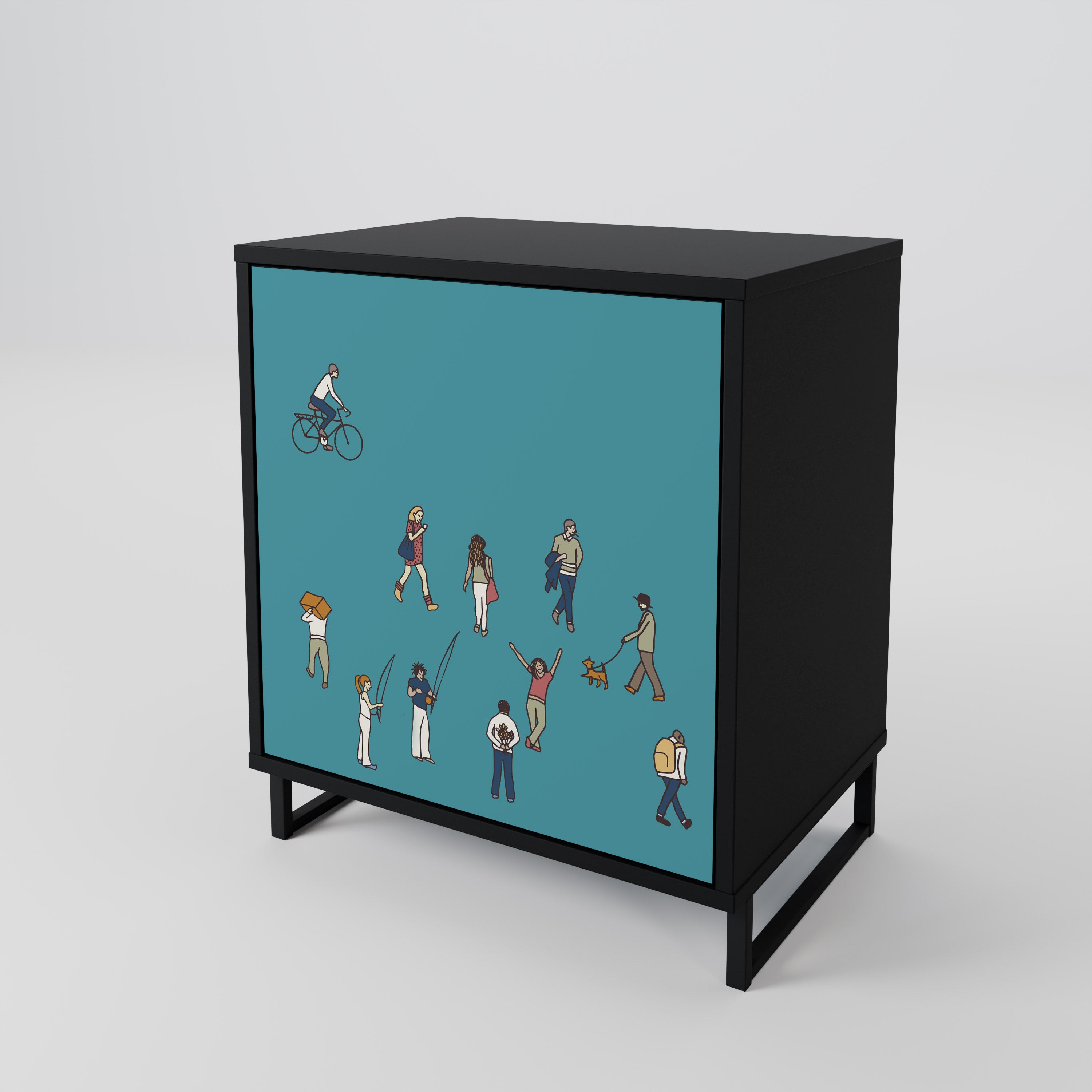 COLLECTIVE STREAM 1-Door Sideboard