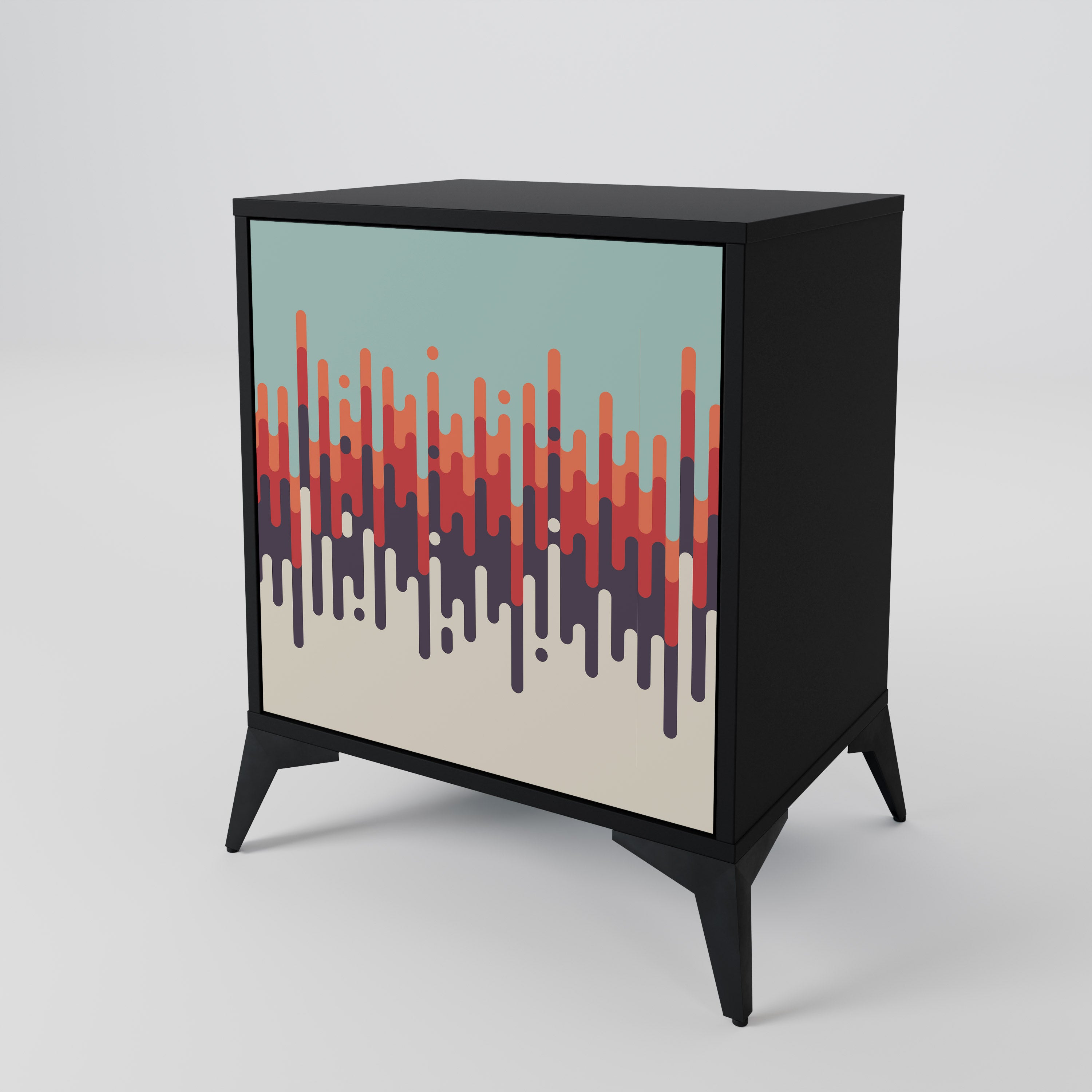 CHROMA CONTOURS 1-Door Sideboard