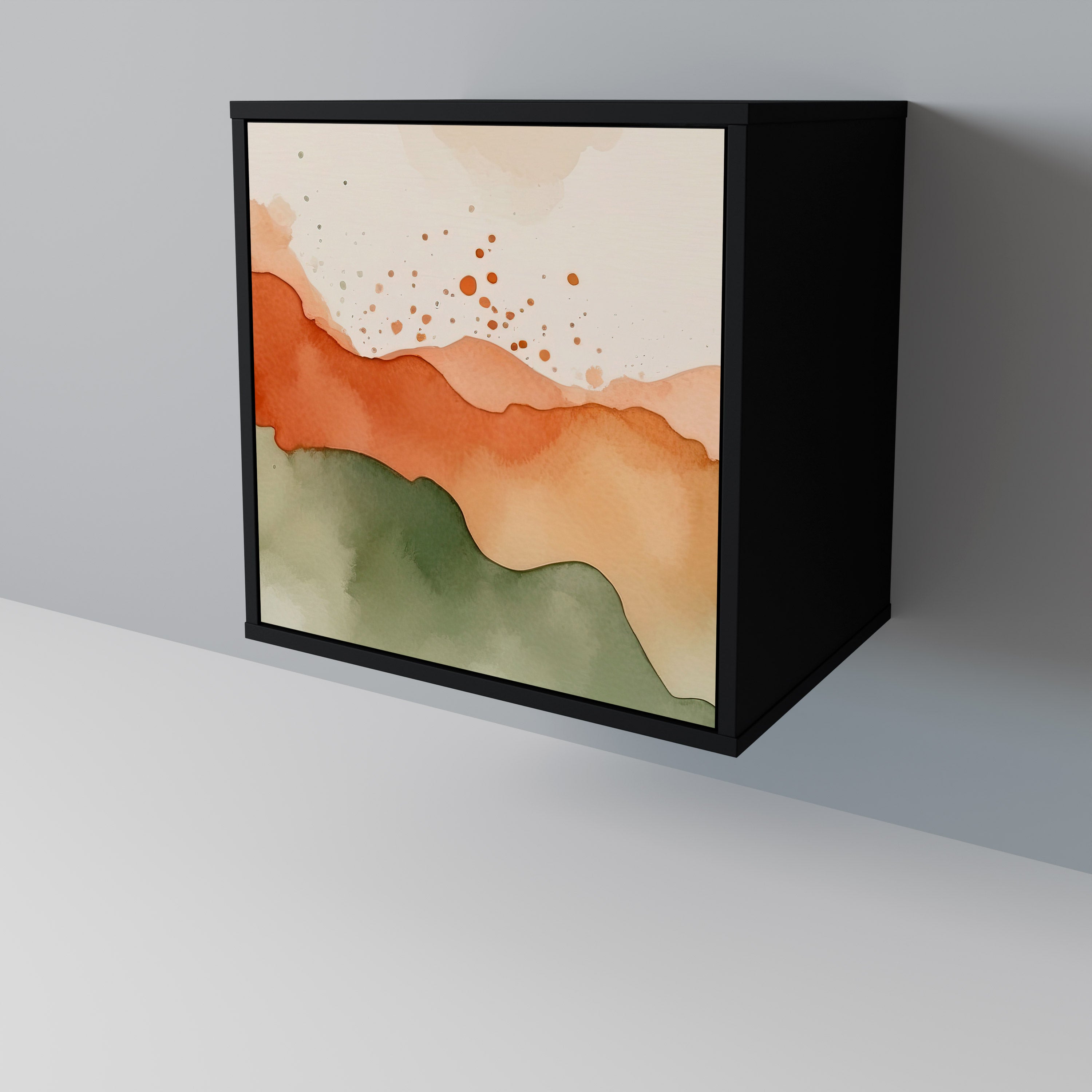 WATERCOLOUR PEAKS 1-Door Sideboard