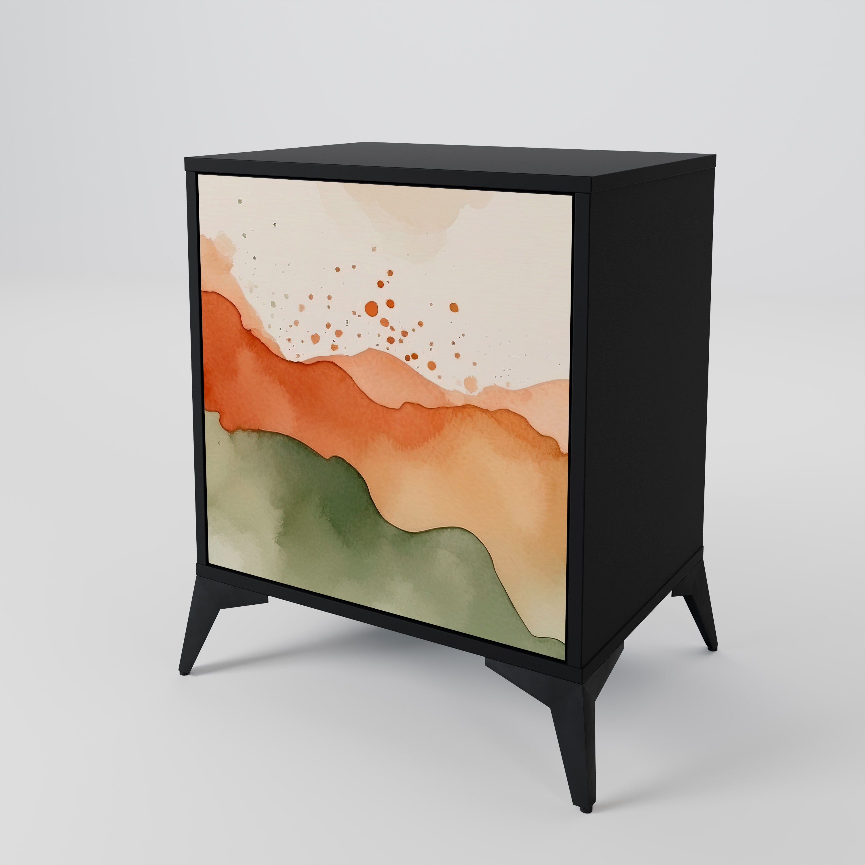 WATERCOLOUR PEAKS 1-Door Sideboard