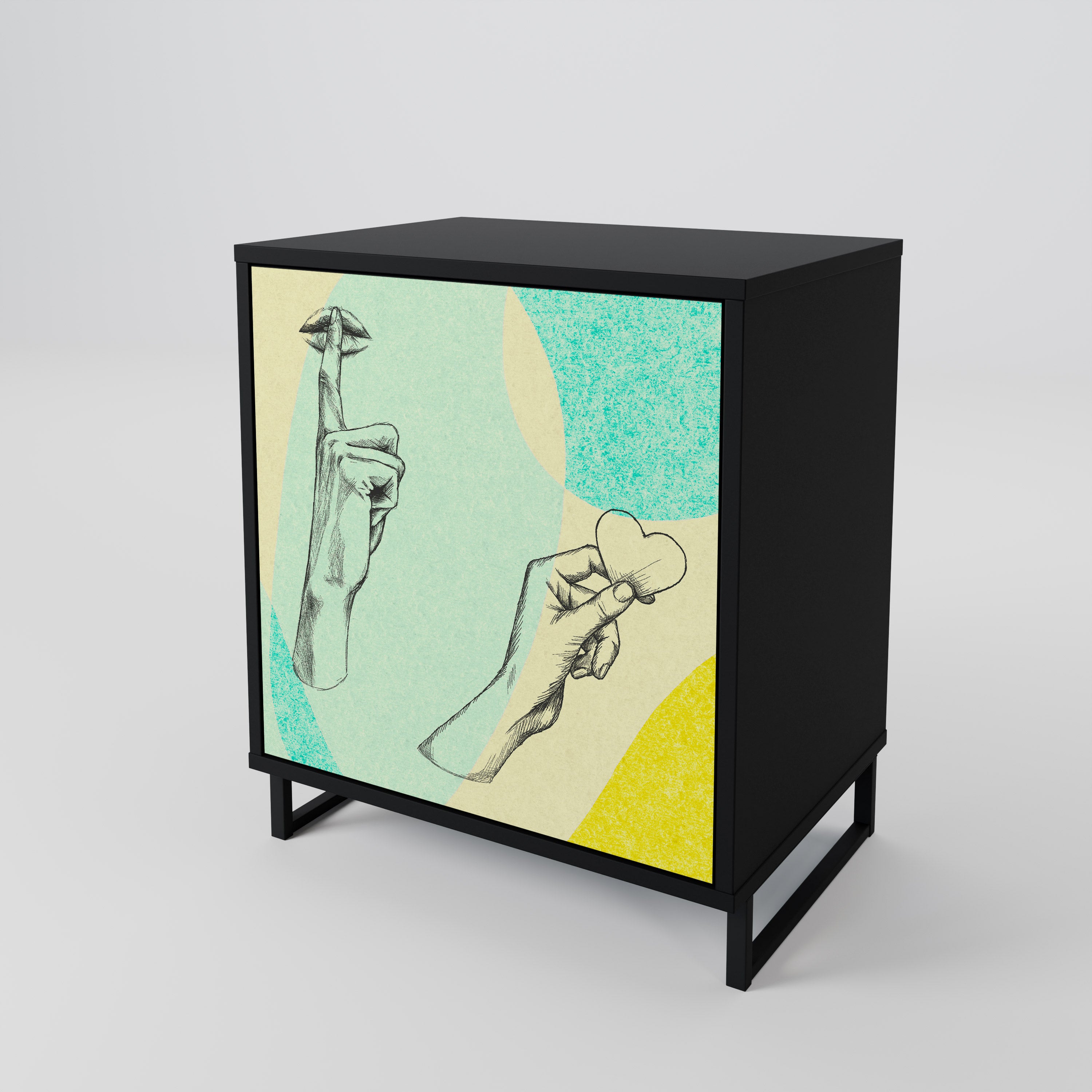 BODY LANGUAGE 1-Door Sideboard