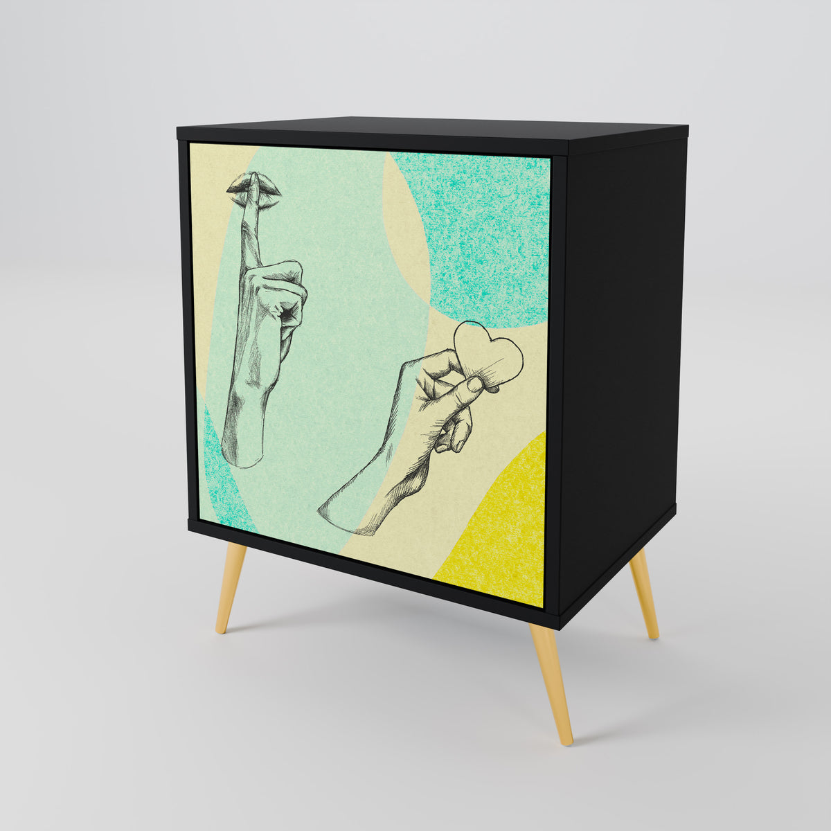 BODY LANGUAGE 1-Door Sideboard