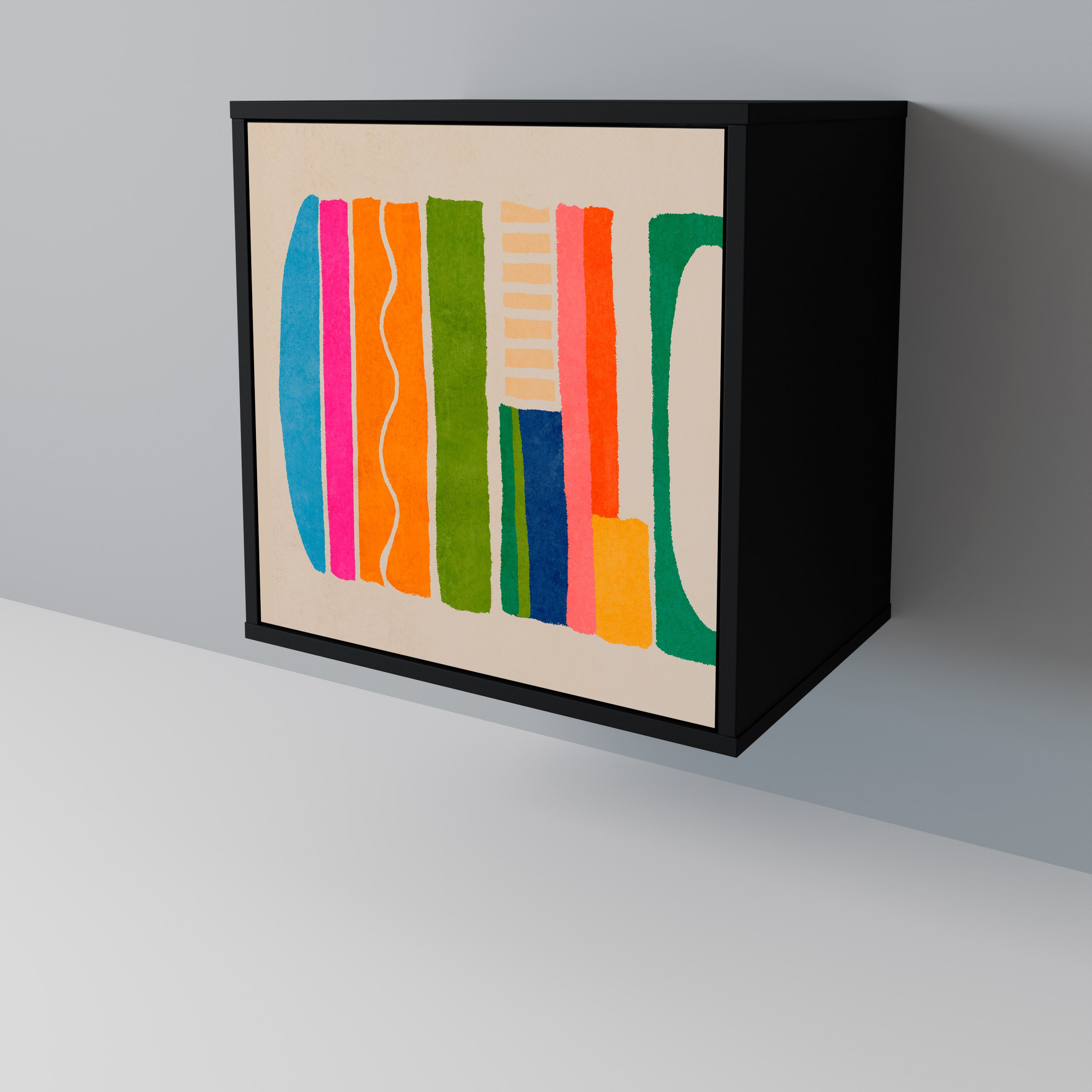 GEOMETRIC SHINE 1-Door Sideboard