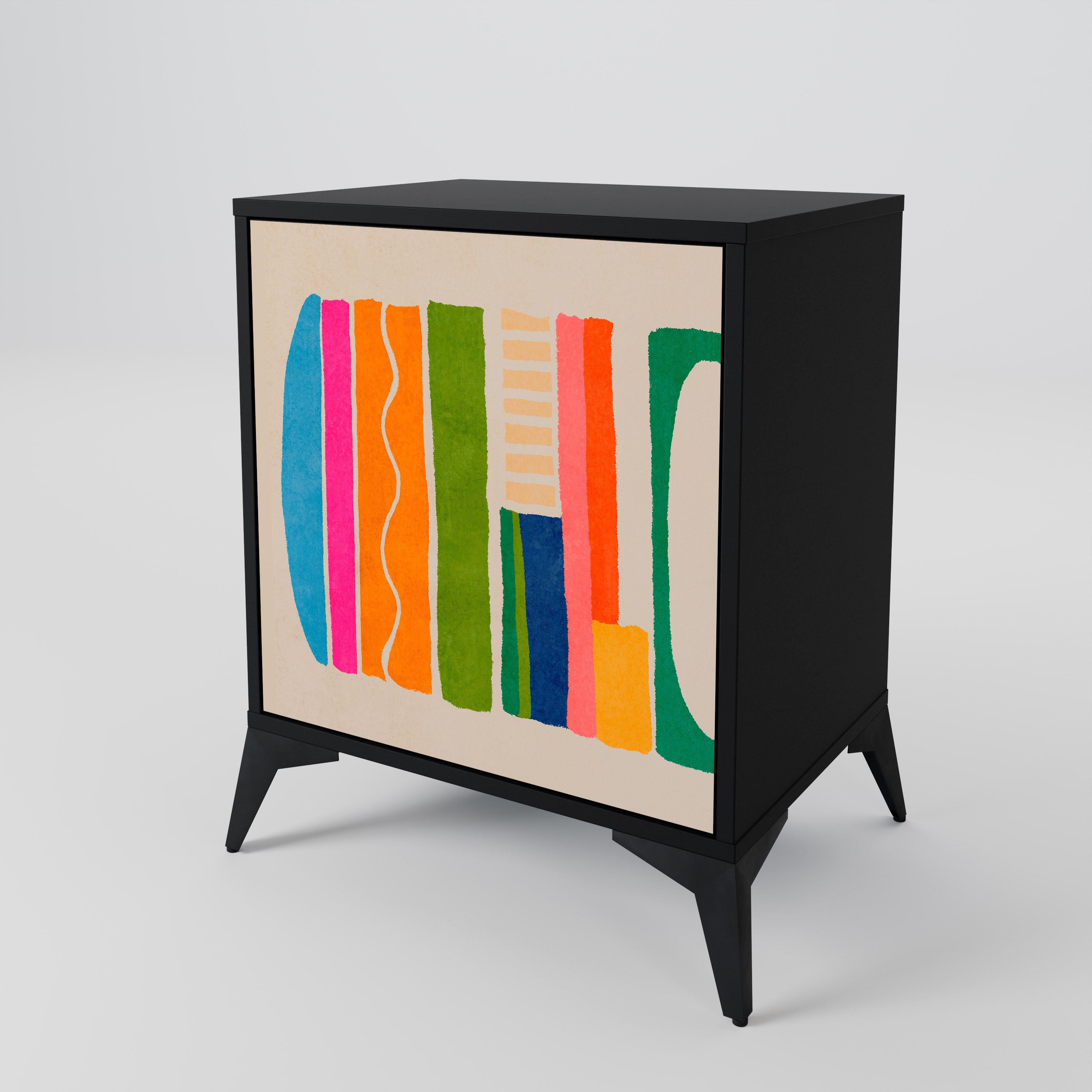 GEOMETRIC SHINE 1-Door Sideboard