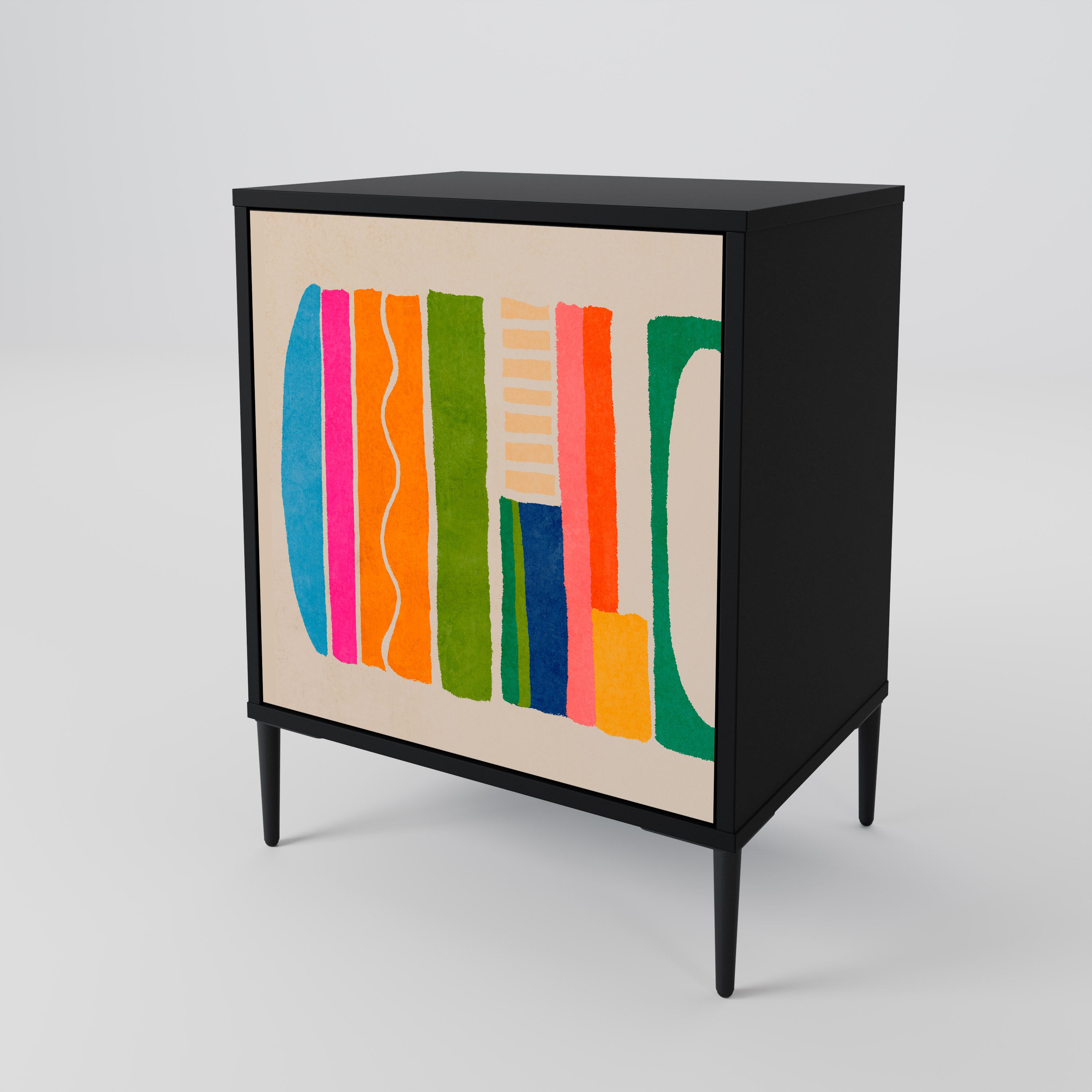 GEOMETRIC SHINE 1-Door Sideboard