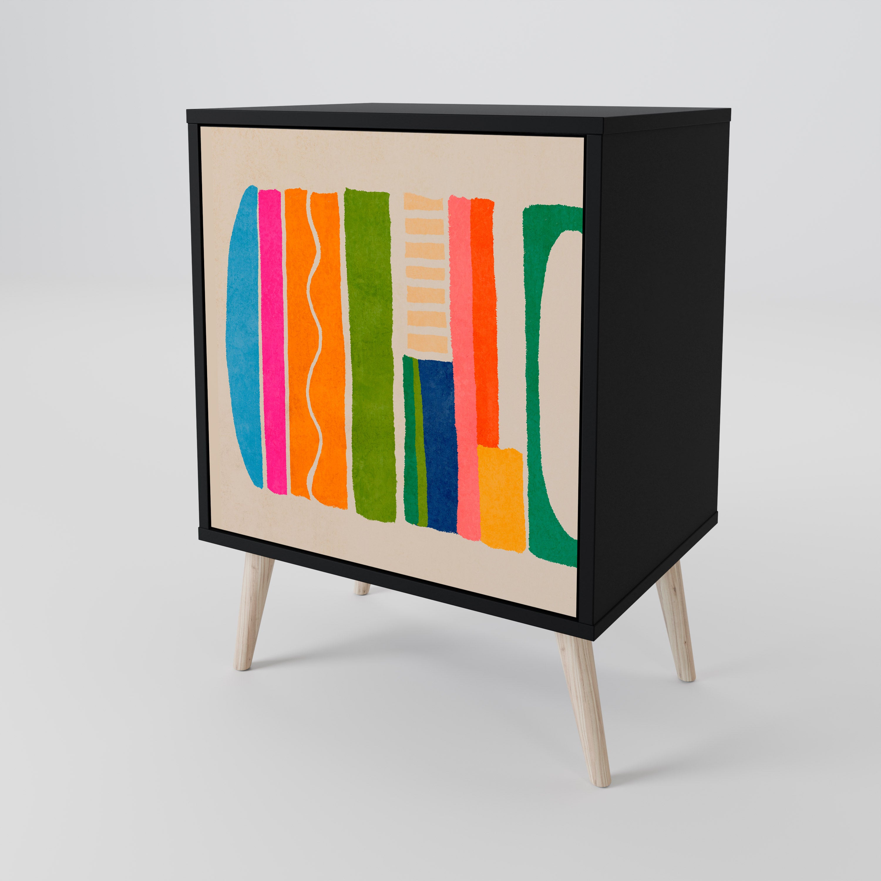 GEOMETRIC SHINE 1-Door Sideboard